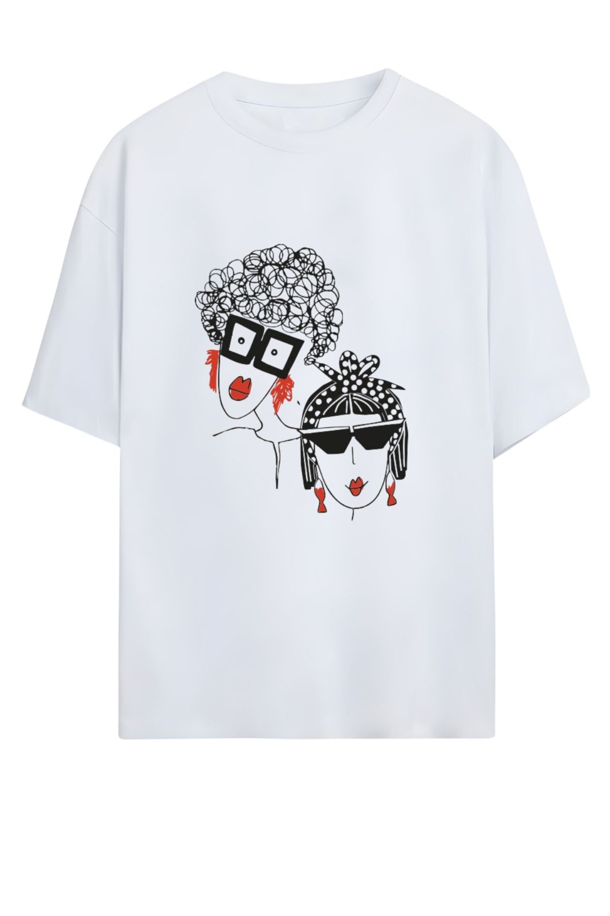 MAGORS GraffTee %100 Organik Pamuk Bisiklet Yaka Illustrasyon Baskılı Özel Tasarım T-shirt