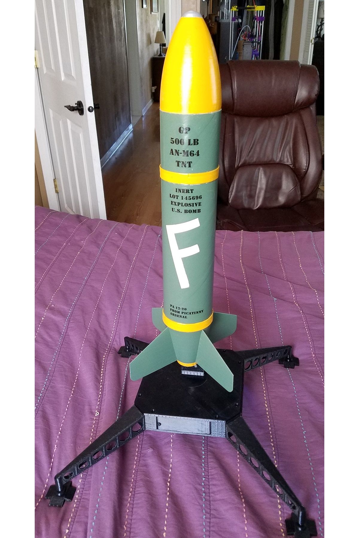 talaşoğlu Pringles F-Bomba Model Roket