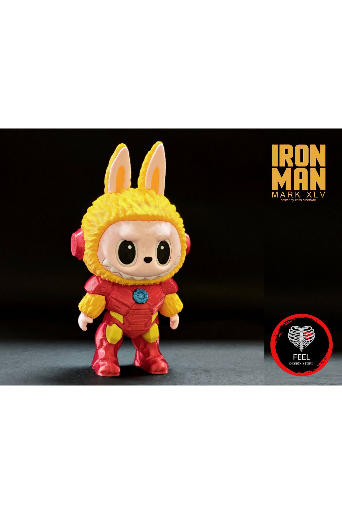 FEEL 🌟 Trend Alert! Labubu Iron Man Mark XLV Zırhıyla Geri Döndü! Koleksiyonluk Figür - Kaçırma!