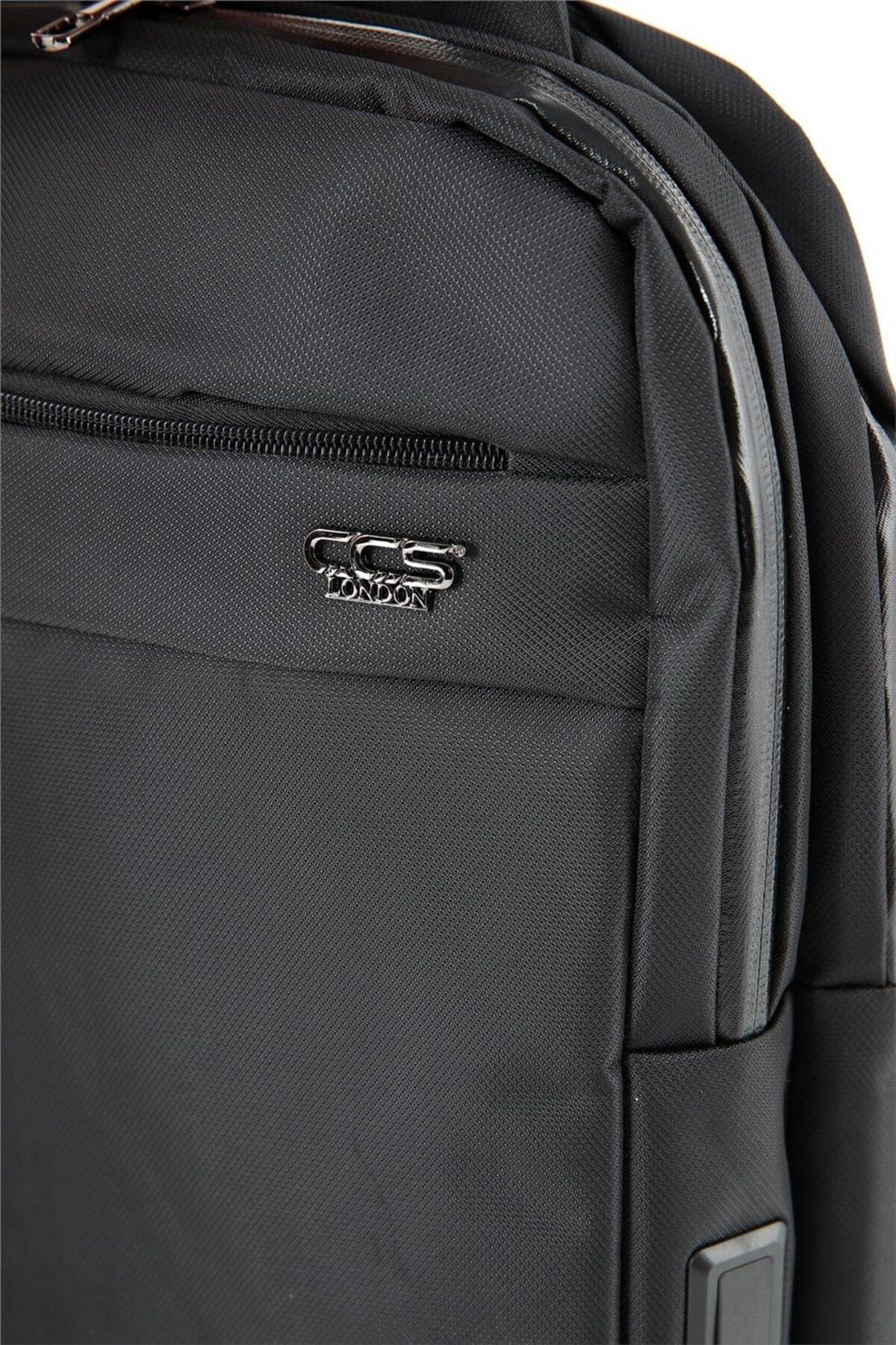 ÇÇS-Ççs Laptop Compartment Backpack with USB Port 4