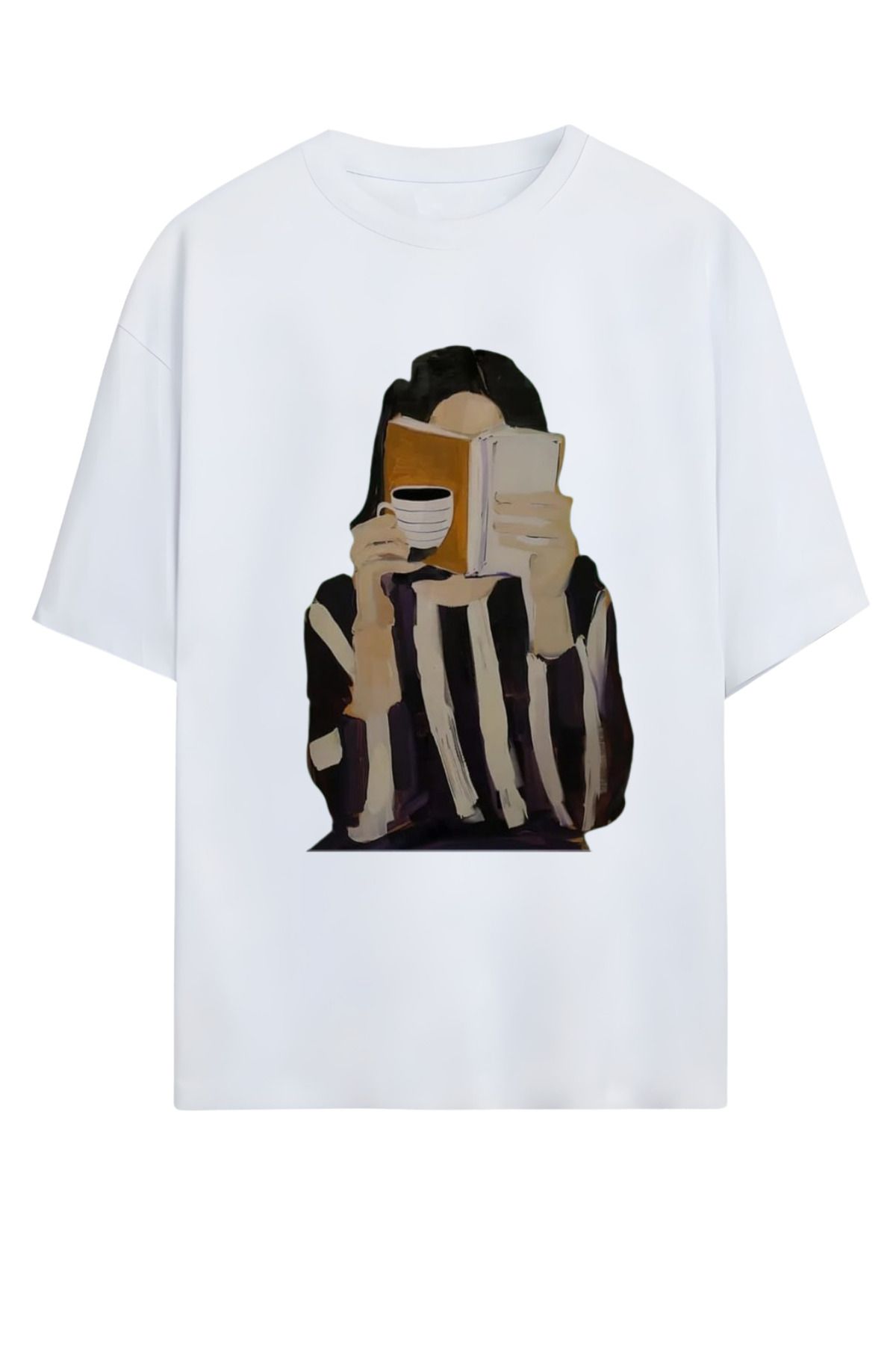 MAGORS GraffTee %100 Organik Pamuk Bisiklet Yaka Illustrasyon Baskılı Özel Tasarım T-shirt