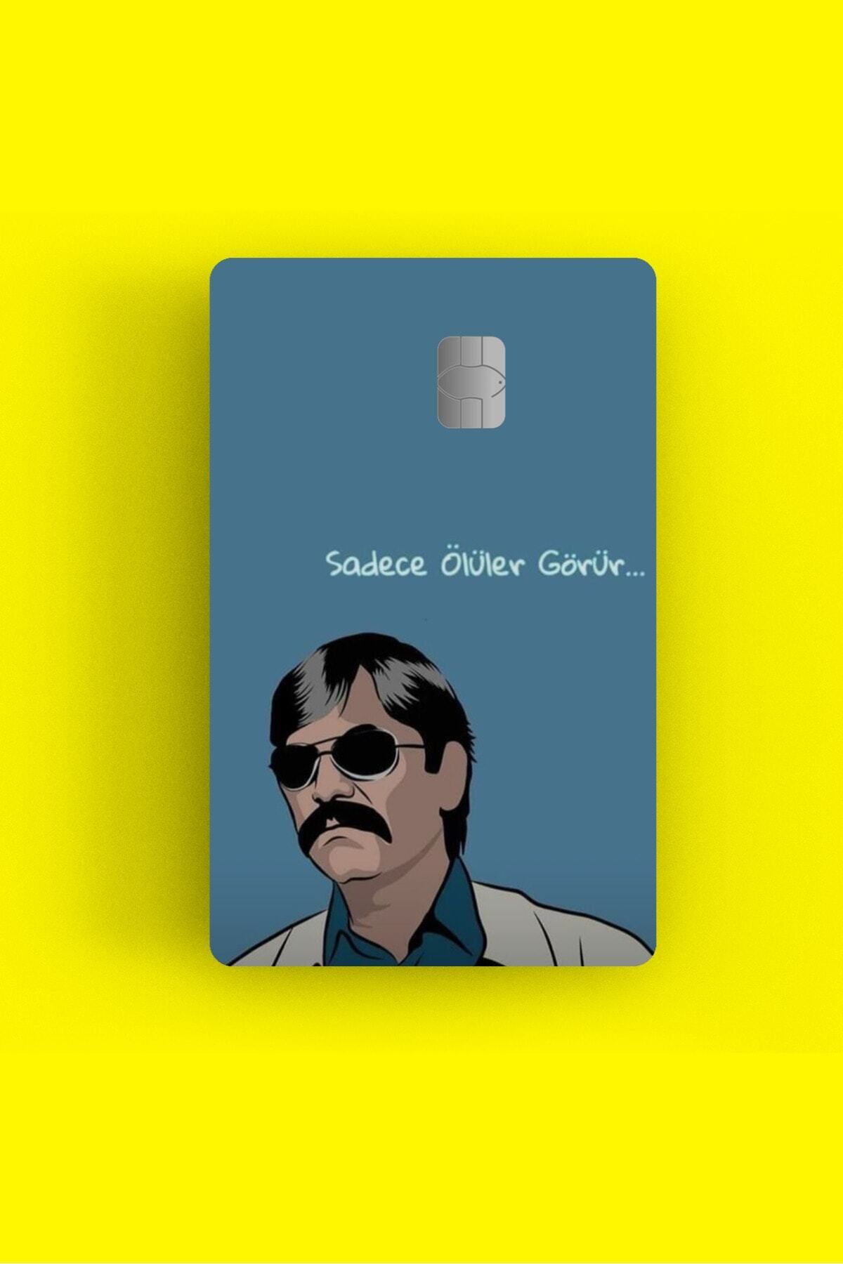 MS Major Selection Pala Sadece Ölüler Görür Kredi Kartı Sticker Kaplama