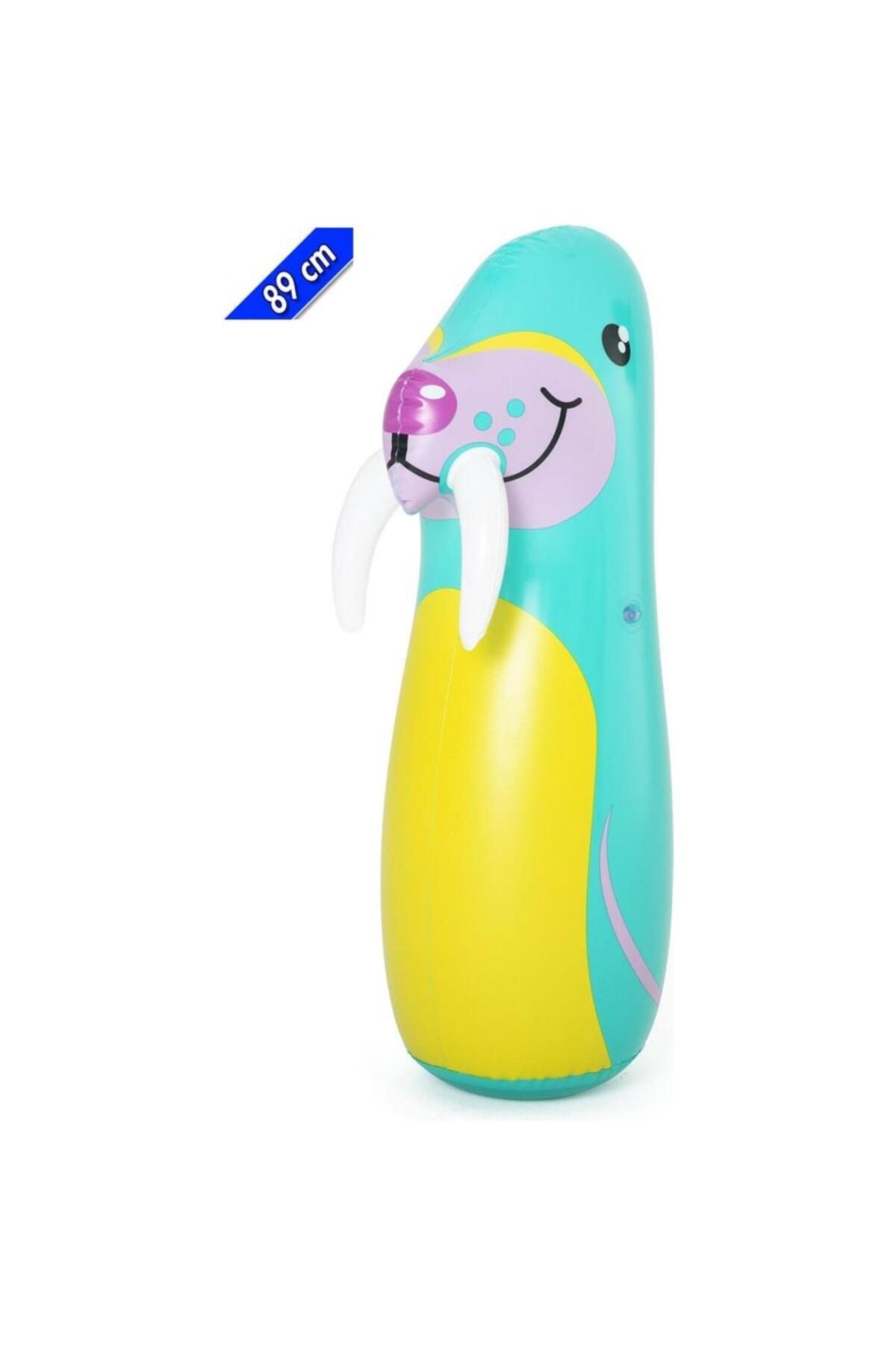BESTWAY Deniz Aslanı Desenli Hacıyatmaz 89 cm Sulu Hacı Yatmaz
