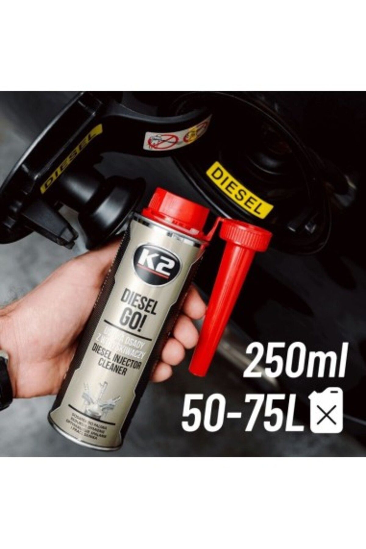 K2-Diesel Additive, Injector Cleaning and Protection K2 Disesel Go!, 250ml 4