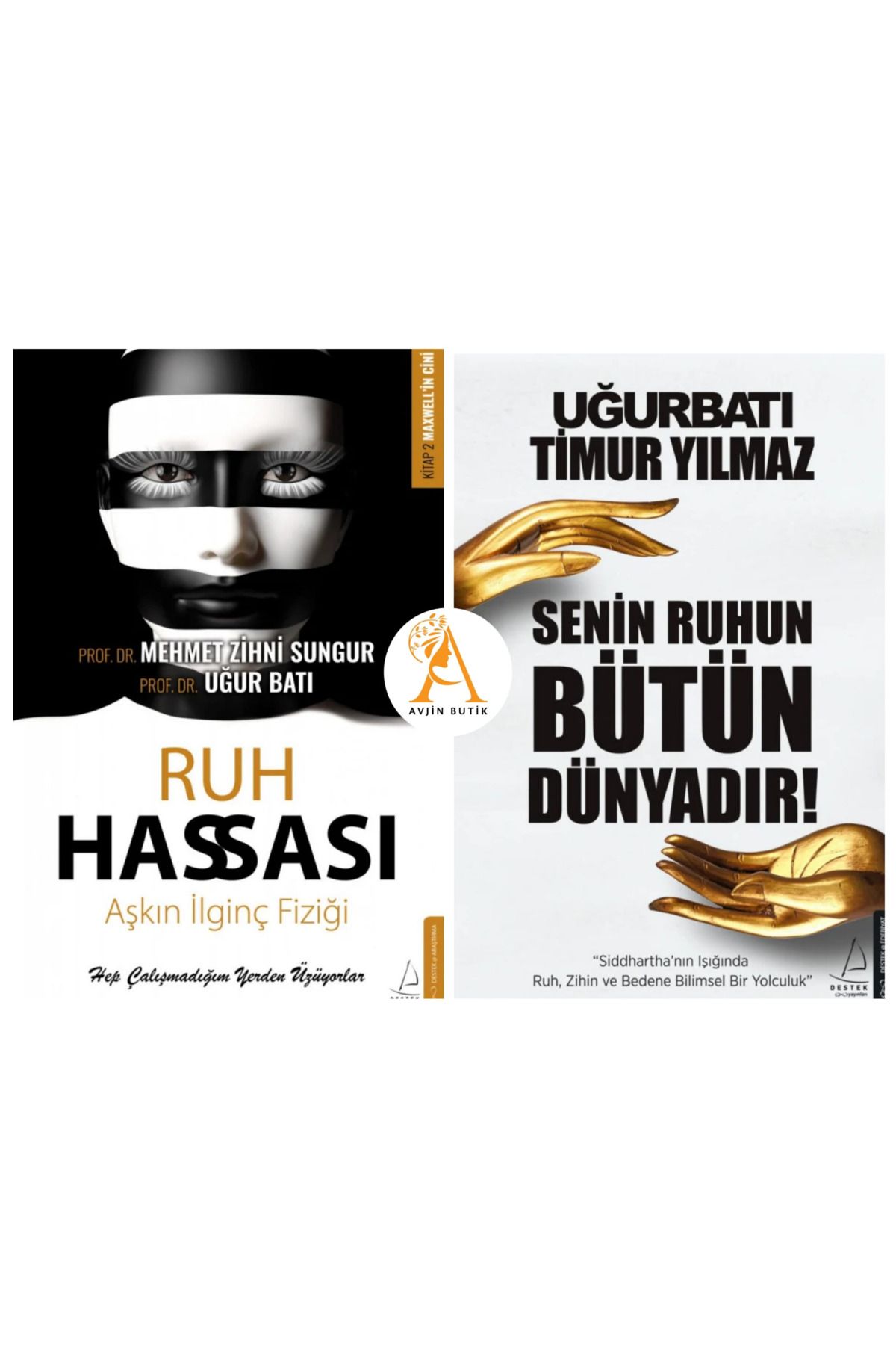 Destek Yayınları Ruh Hassası/Senin Ruhun Bütün Dünyadır/2 Kitap Set