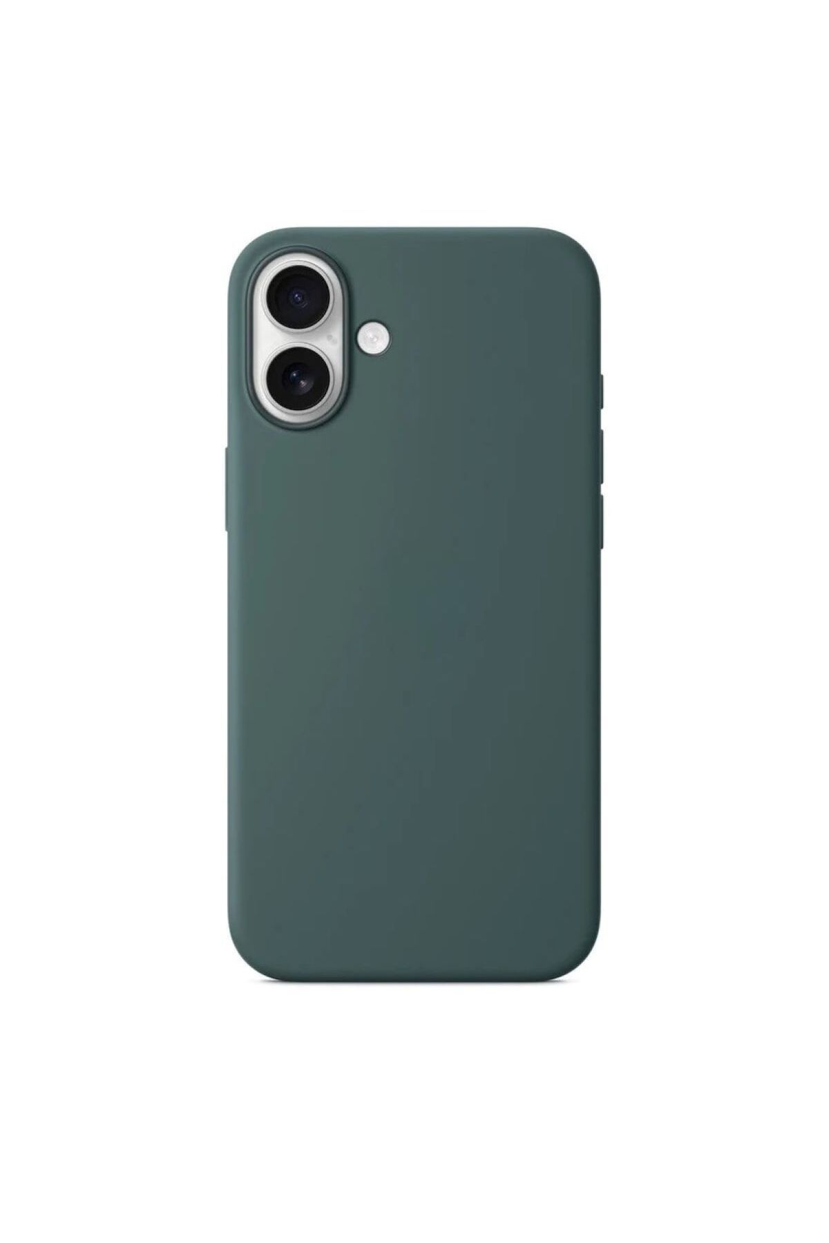 CatzeiN İphone 16 Plus İle Uyumlu İçi Kadife Lansman Silikon Kılıf