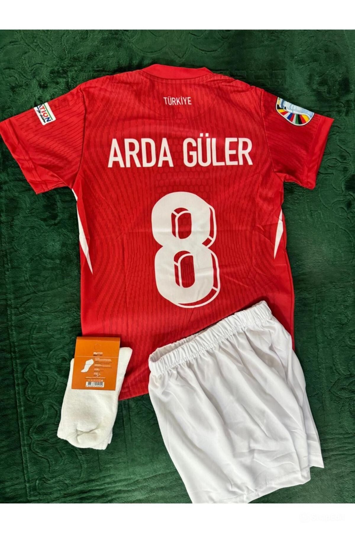 Alaturka Mix A MİLLİ TAKIM YENİ SEZON ARDA GÜLER ÇOCUK KIRMIZI FORMASI