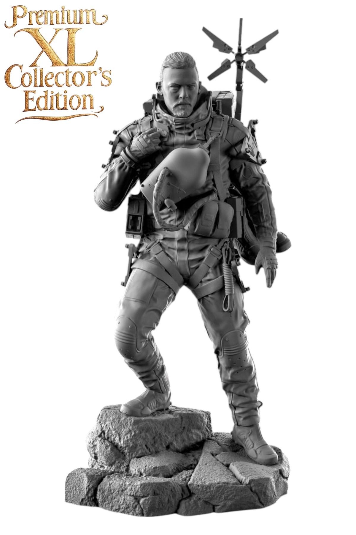 Miyazaki Premium XL Collector's Edition Sam Porter Bridges Figürü | Death Stranding Koleksiyonu