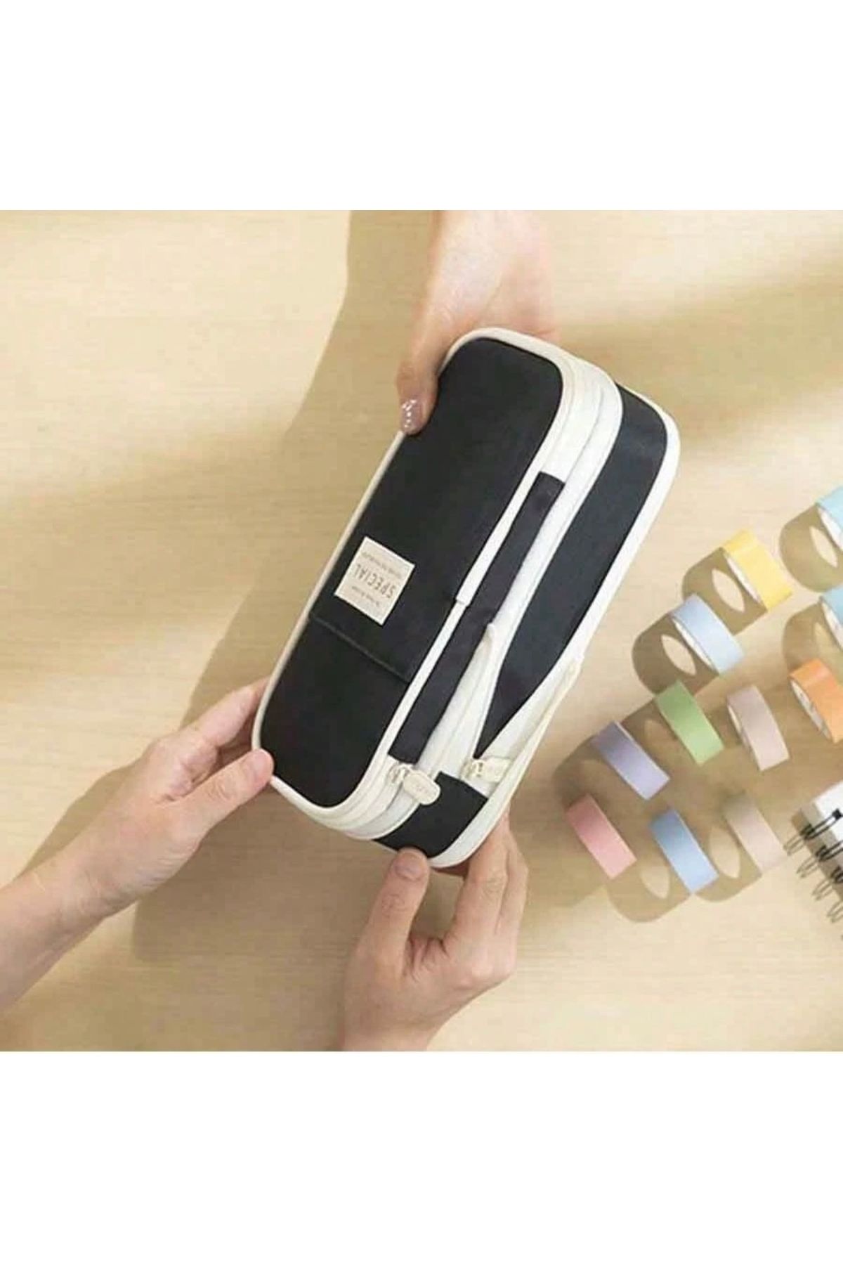 womistore-Kavai Penholder Pencil Case Multi-Function Multi-Section 5