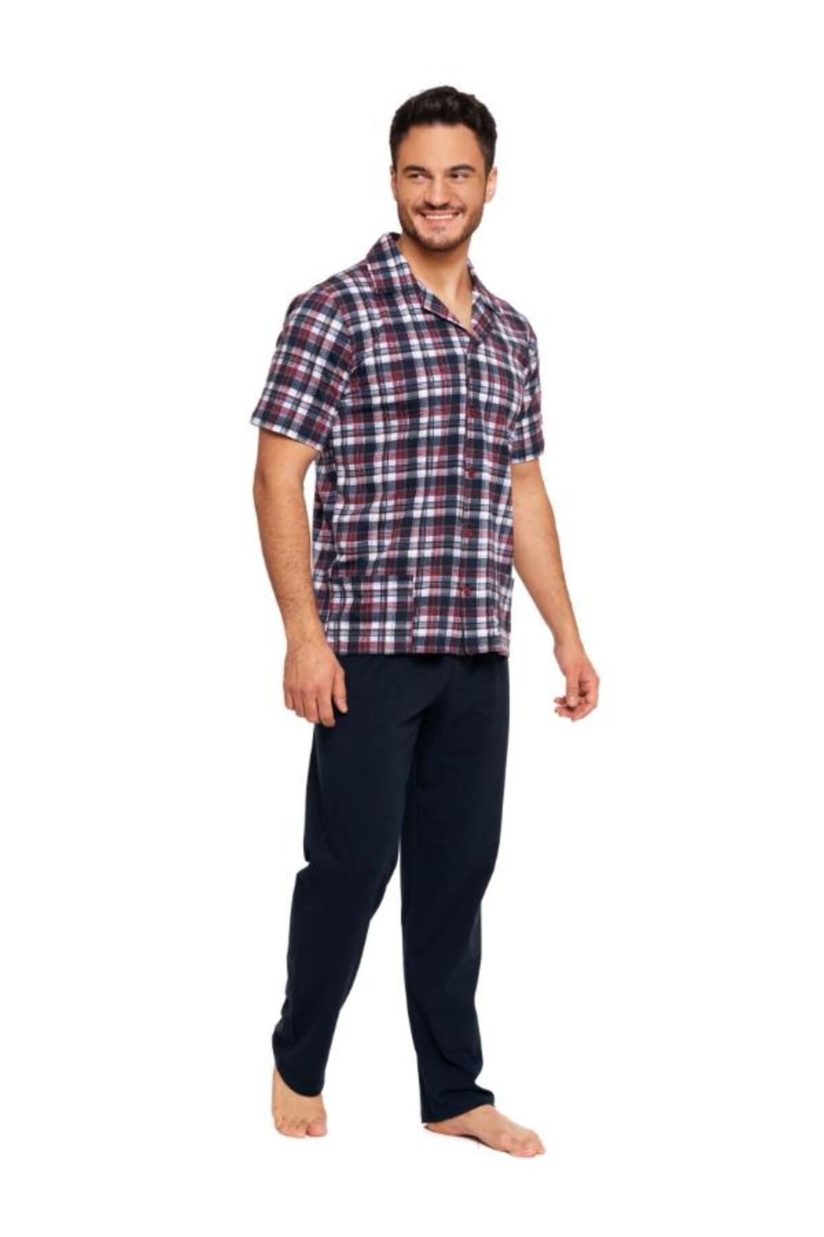 MORAJ-Plus Size Buttoned Pyjamas 1