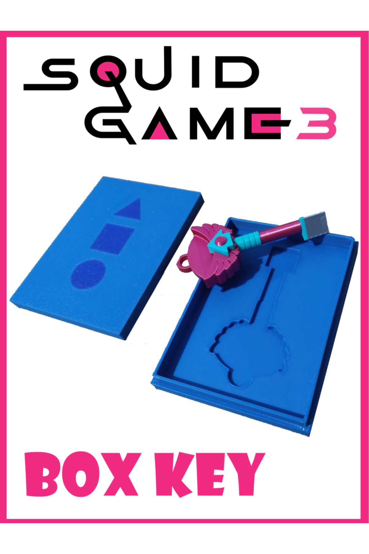 BASKIDURAĞI Squid Game 3 Anahtar (Kutulu)
