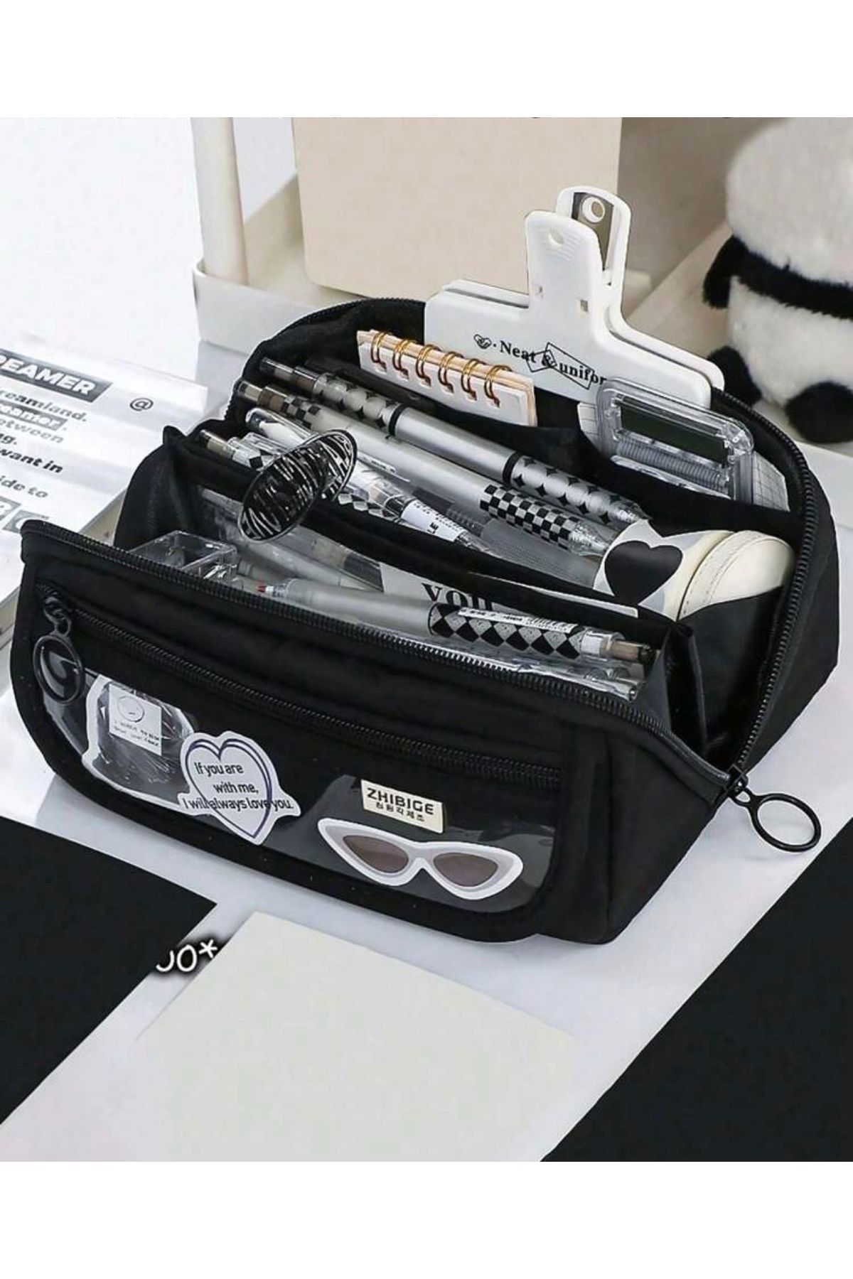 womistore Kavai Kalemlik Kalem Kutusu çok foksiyonlu çok bölmeli