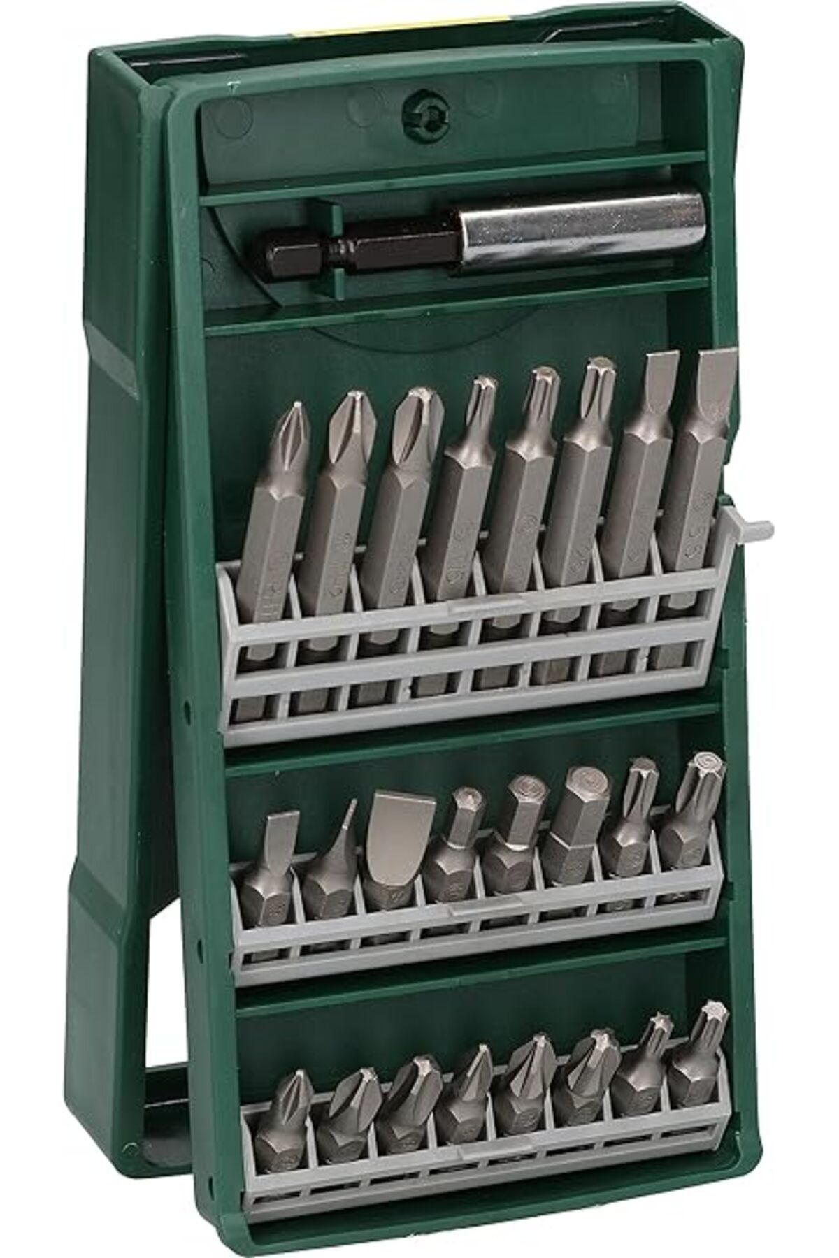 ShopZum X/Line Mini 25 Parça Vidalama Seti, Plastik Kutu, Yeşil