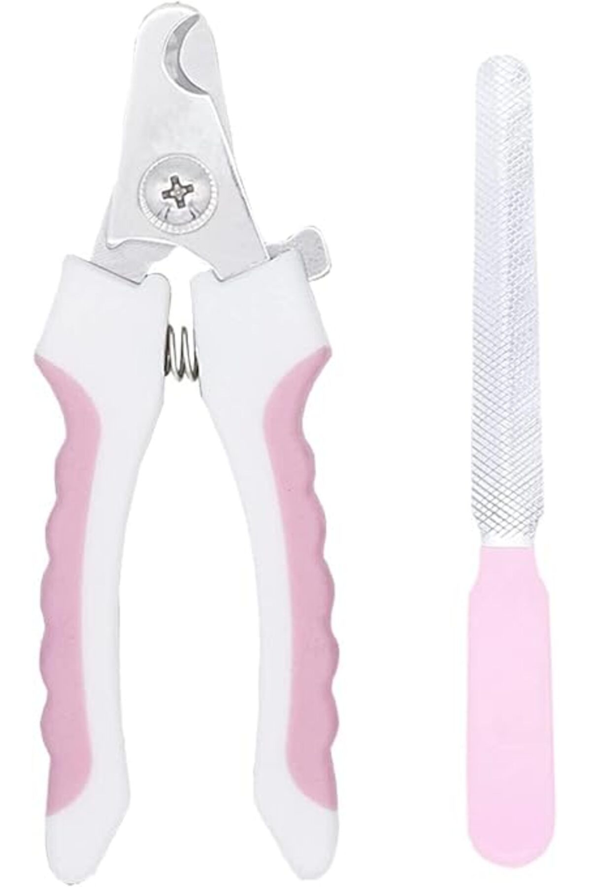 ShopZum Evcil Hayvanlar İçin Tırnak Makası Ve Törpü Seti, Manikür Seti, Ergonomik Tasarım