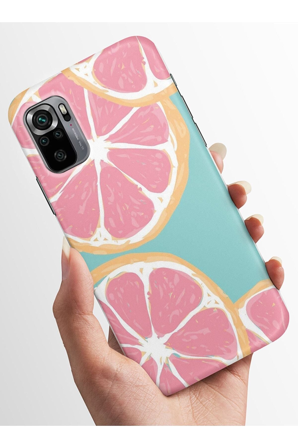 Activist Xiaomi Redmi Note 11 Se Kılıf Kamera Korumalı Baskılı Silikon Kapak - Greyfurt