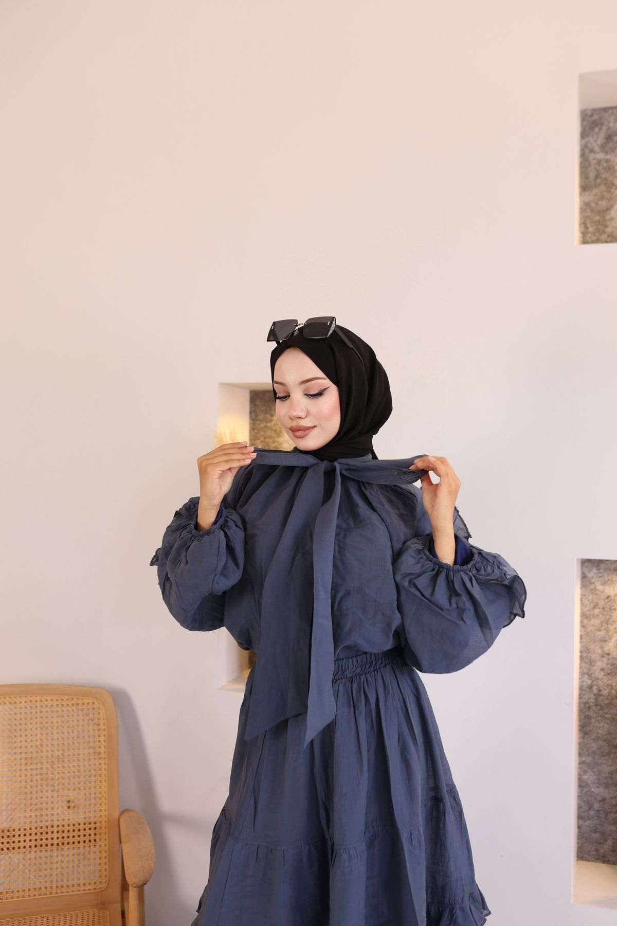 Butik Frill Shoulder Dress