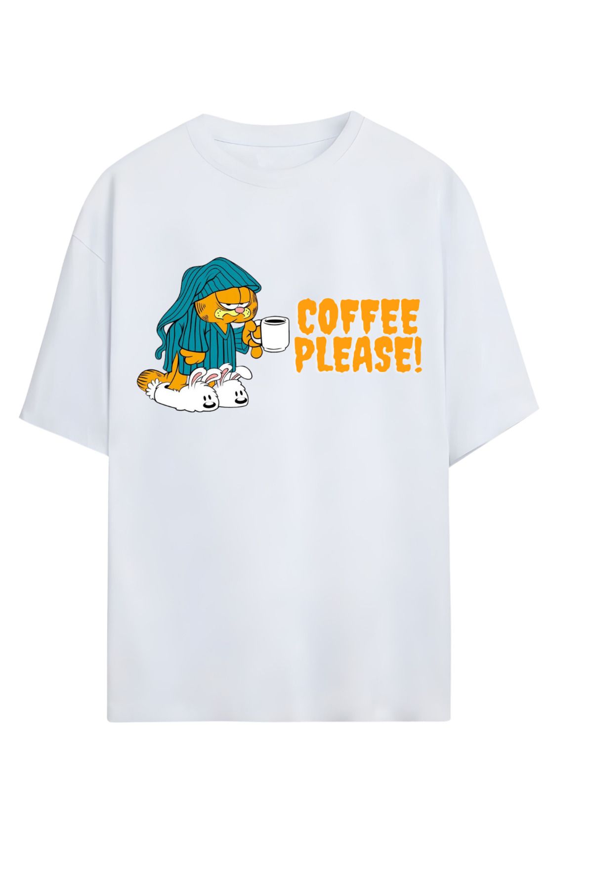 MAGORS GraffTee %100 Organik Pamuk Bisiklet Yaka Illustrasyon Baskılı Özel Tasarım T-shirt
