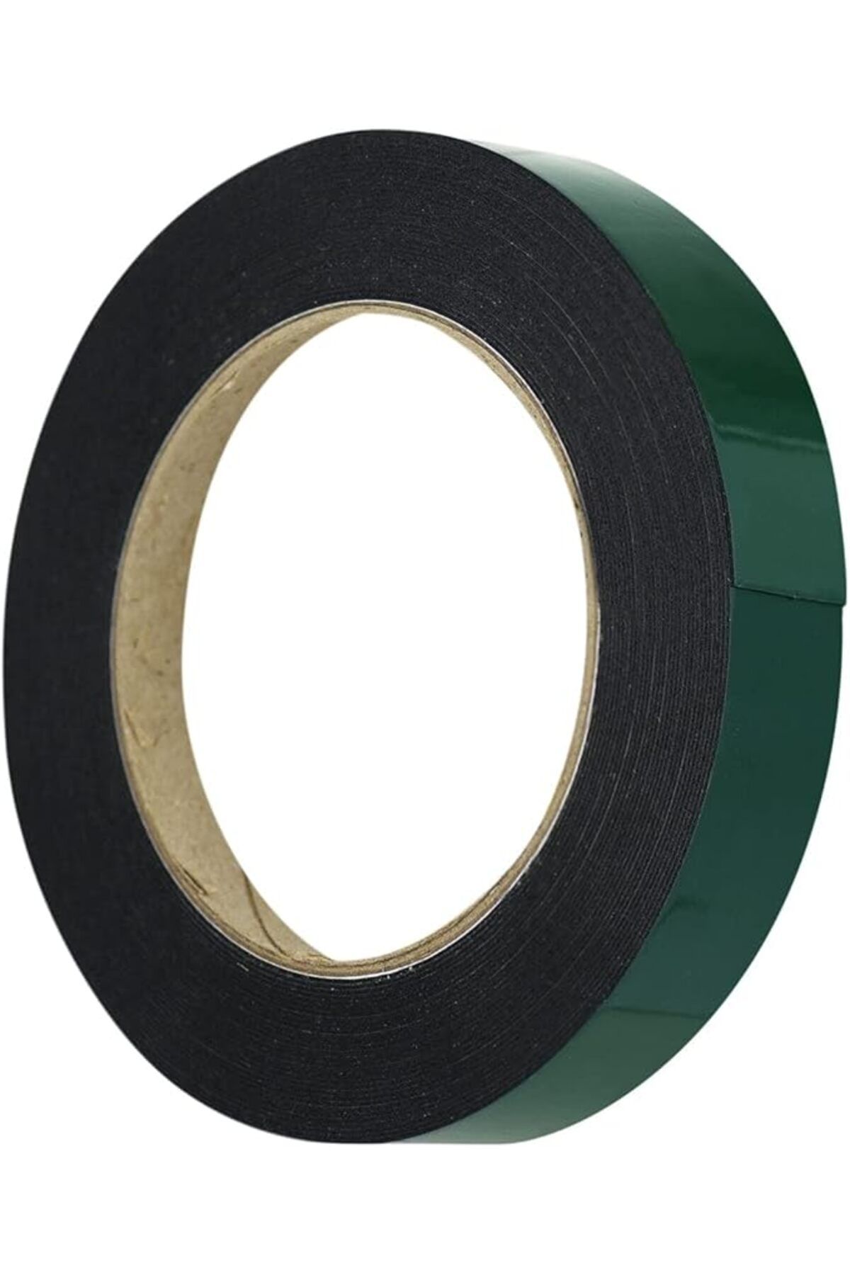 ShopZum Çift Taraflı Köpük Bant Eva Montaj Bandı 18 Mm X 10 Metre, Yeşil/Siyah