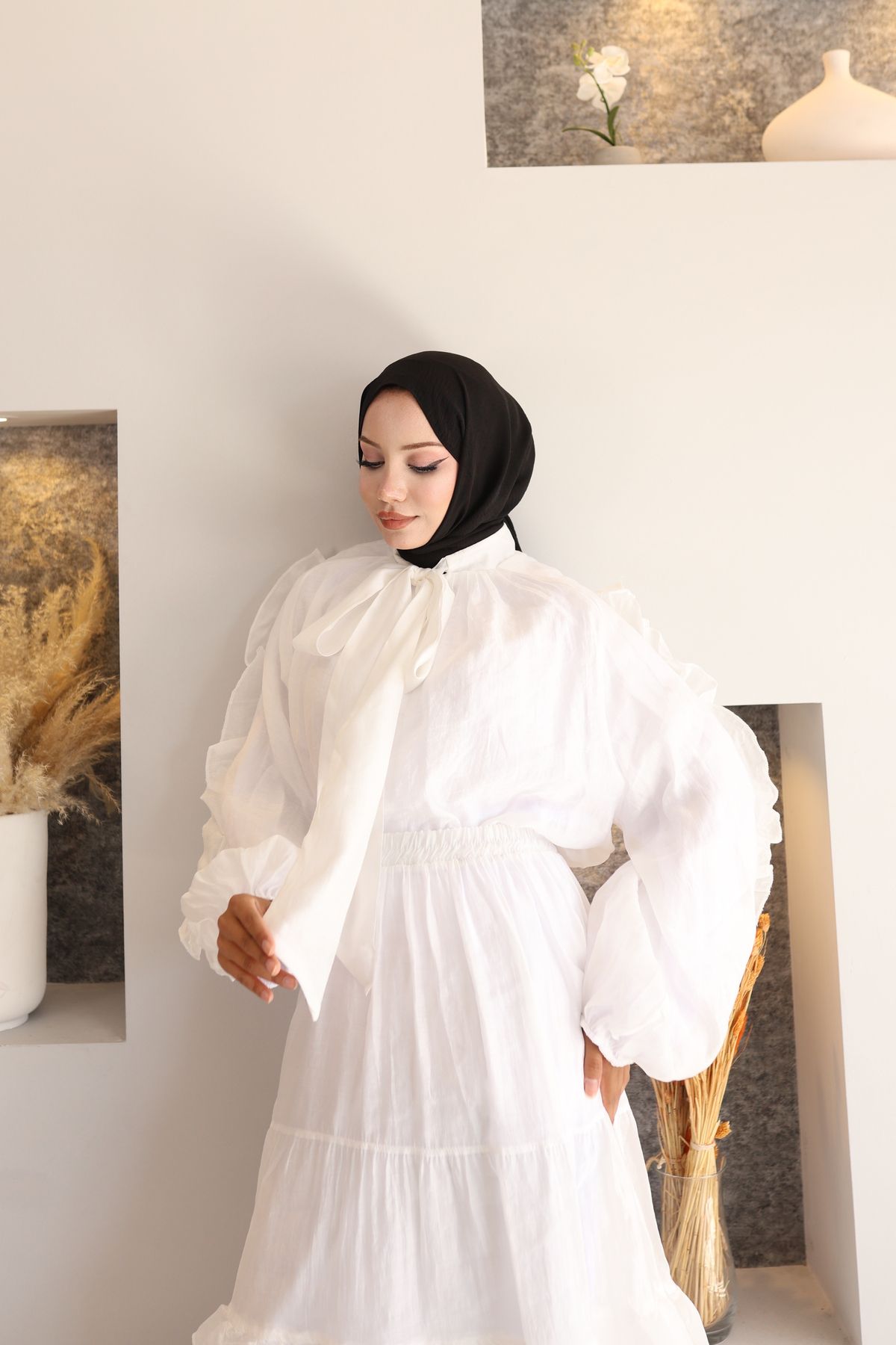 Butik Frill Shoulder Dress
