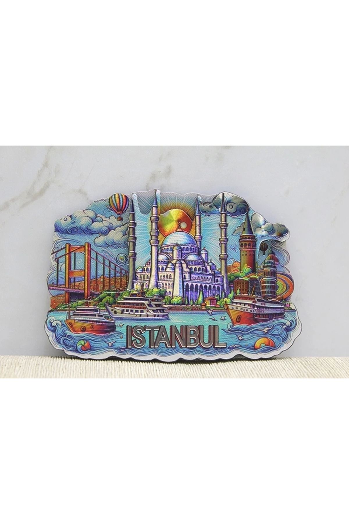 No8 Home Silikon İstanbul Temalı Magnet Alk4344