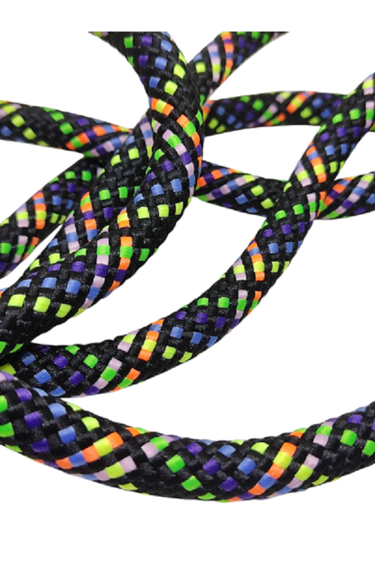 Firebird Takı Aksesuar Ve Kamp Malzemeleri Firebird 10 mm Paracord Kordon İp Nokta Desen Tasma ve Çanta Kordon İpi 5 Metre