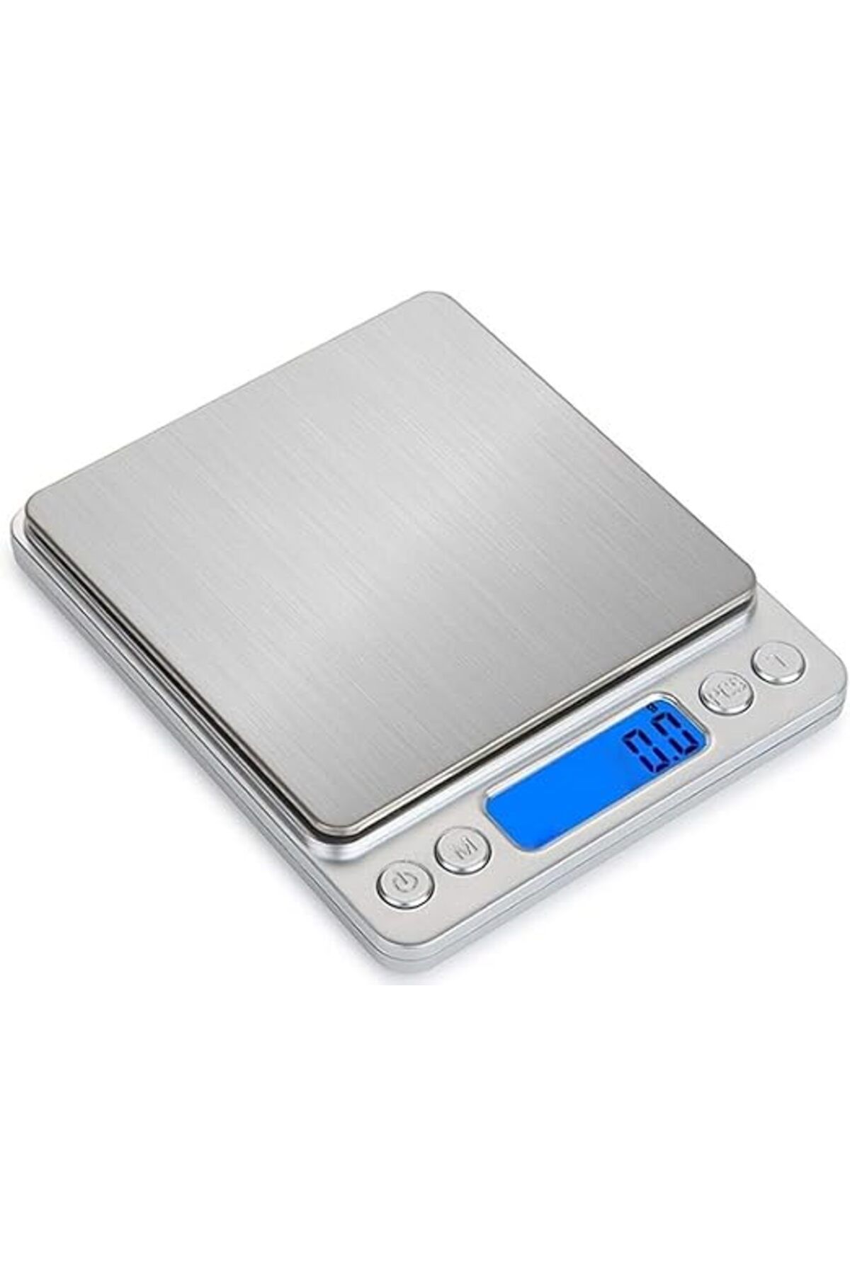 ShopZum Dijital Mutfak Terazisi 3 Kg 0.1 G Hassasiyet Metal Platformlu Premium Terazi, Şık Ve