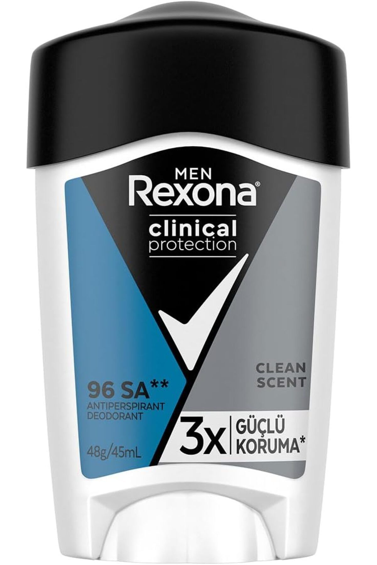 ShopZum Men Clinical Protection Erkek Stick Deodorant Clean Scent 3X Güçlü Koruma 45 Ml