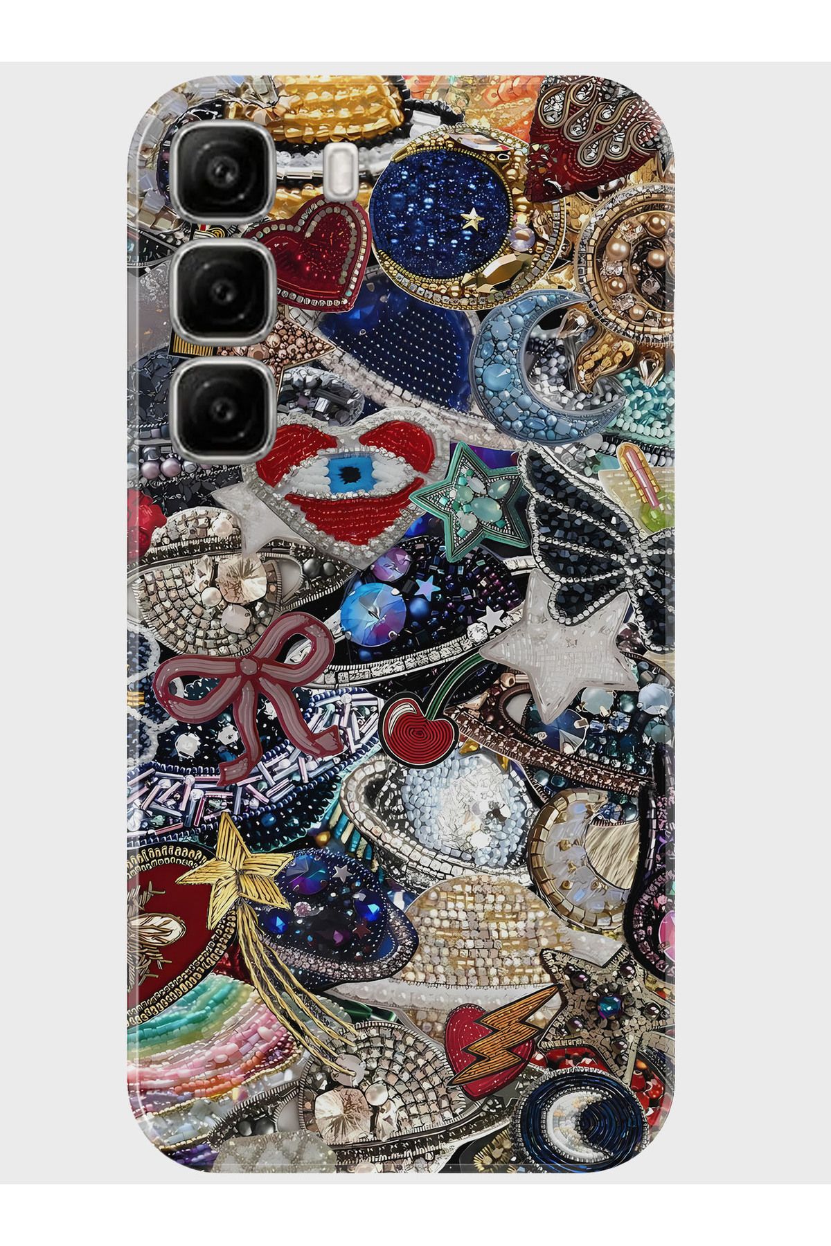 Activist Infinix Hot 50 4G Kılıf Baskılı Silikon Kapak - 37