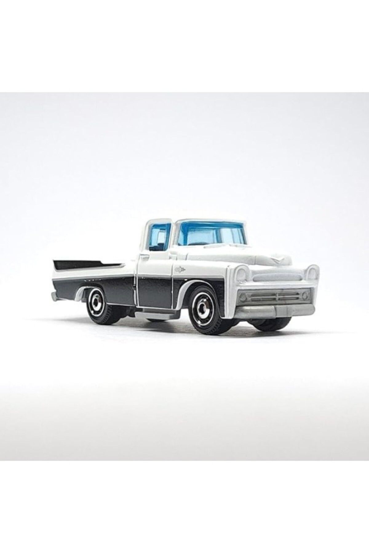 ShopZum 1957 Dodge Sweptside Pickup 14/100 Serisi 2023 Beyaz Beyaz-Siyah