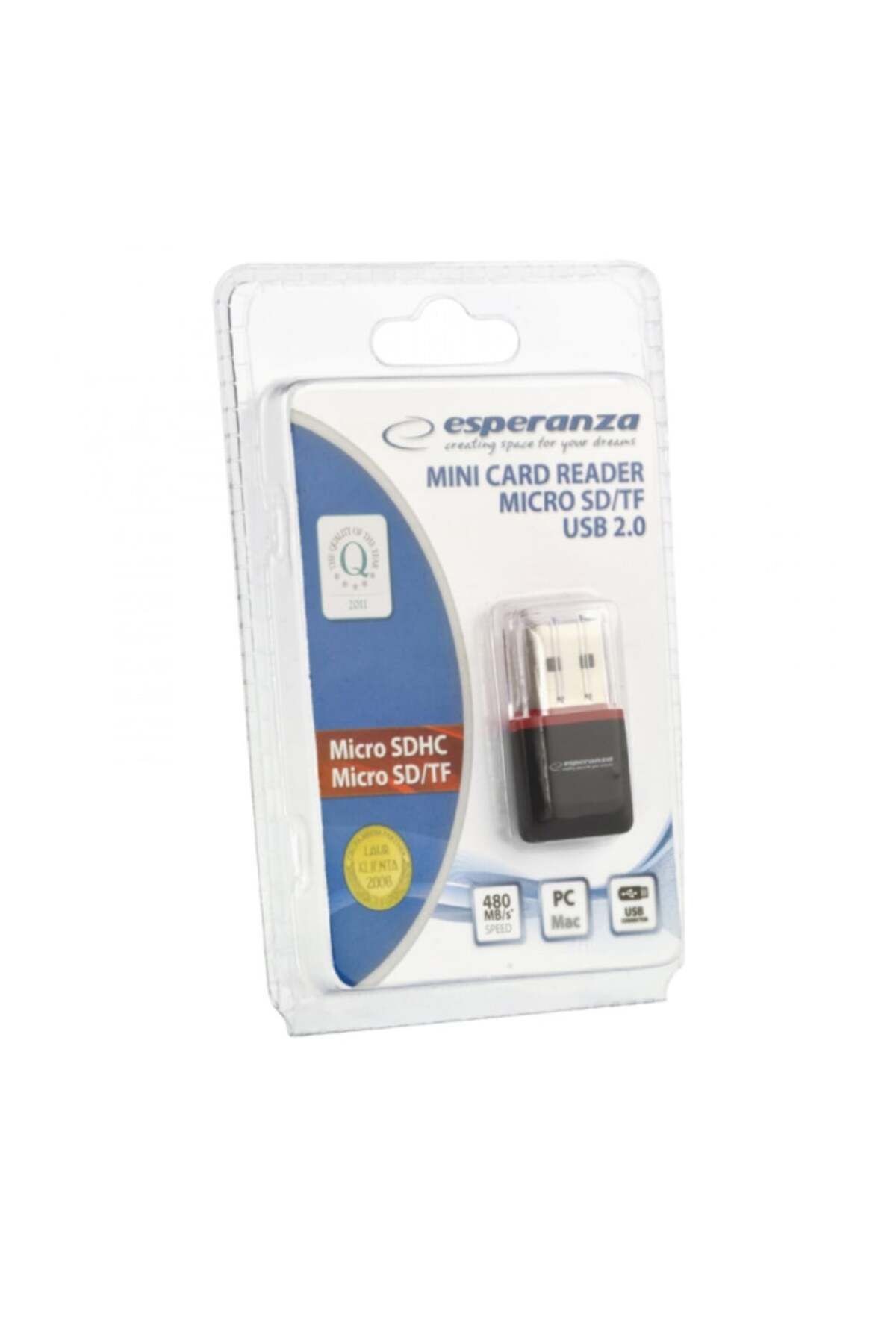 ESPERANZA-Card reader, MicroSD, USB version 2.0 4