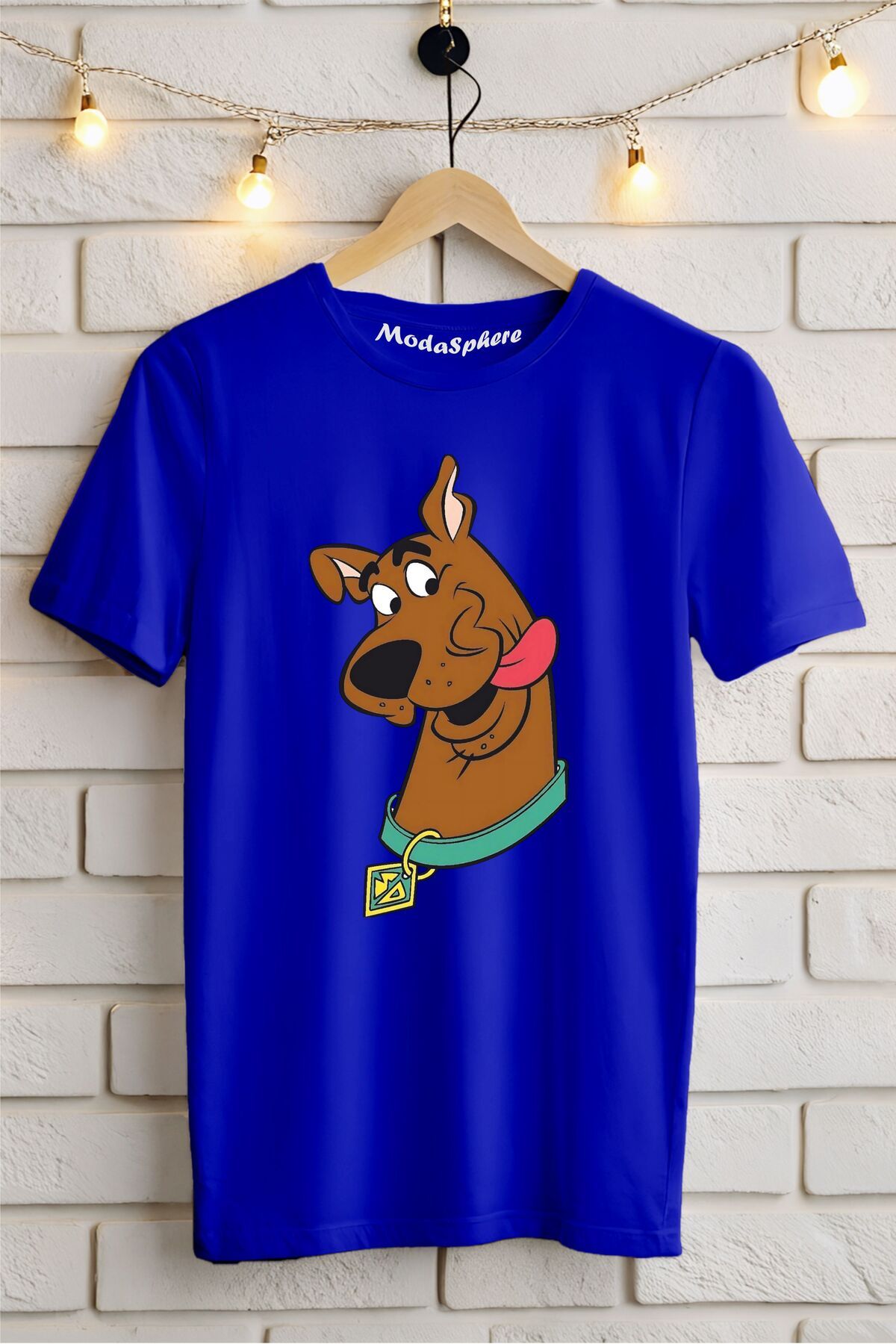 ModaSphere Scooby-Do Baskılı Unisex Oversize Tişört