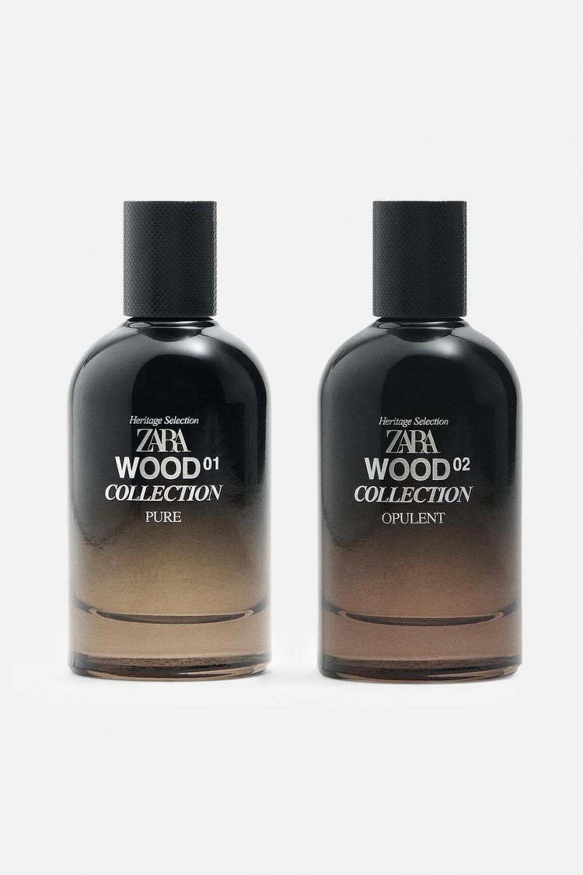 Zara WOOD COLLECTION 01+ 02 EDP 2 X 100 ML