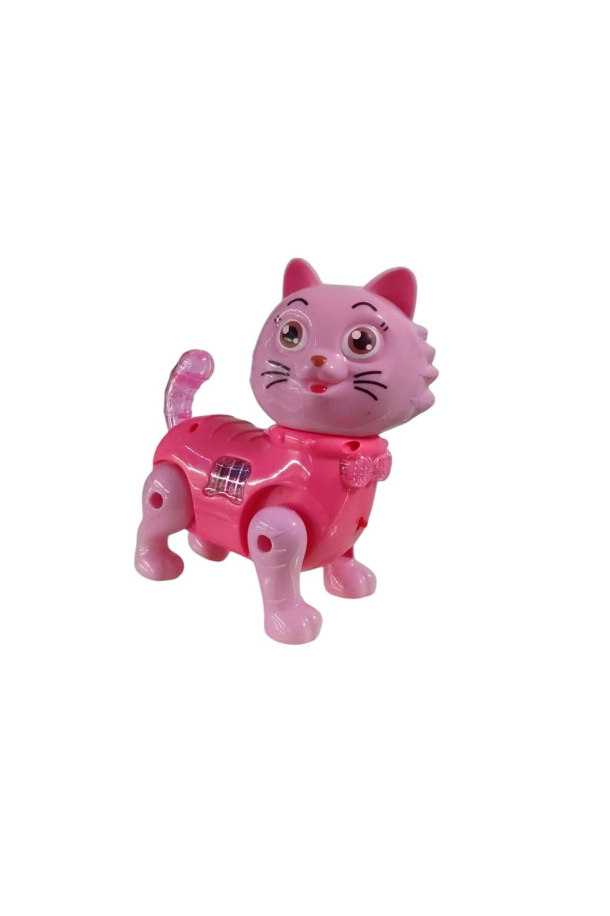 FAMEMUS ACCESSORY Sesli Işıklı Yürüyen Sevimli Kedi Oyuncağı