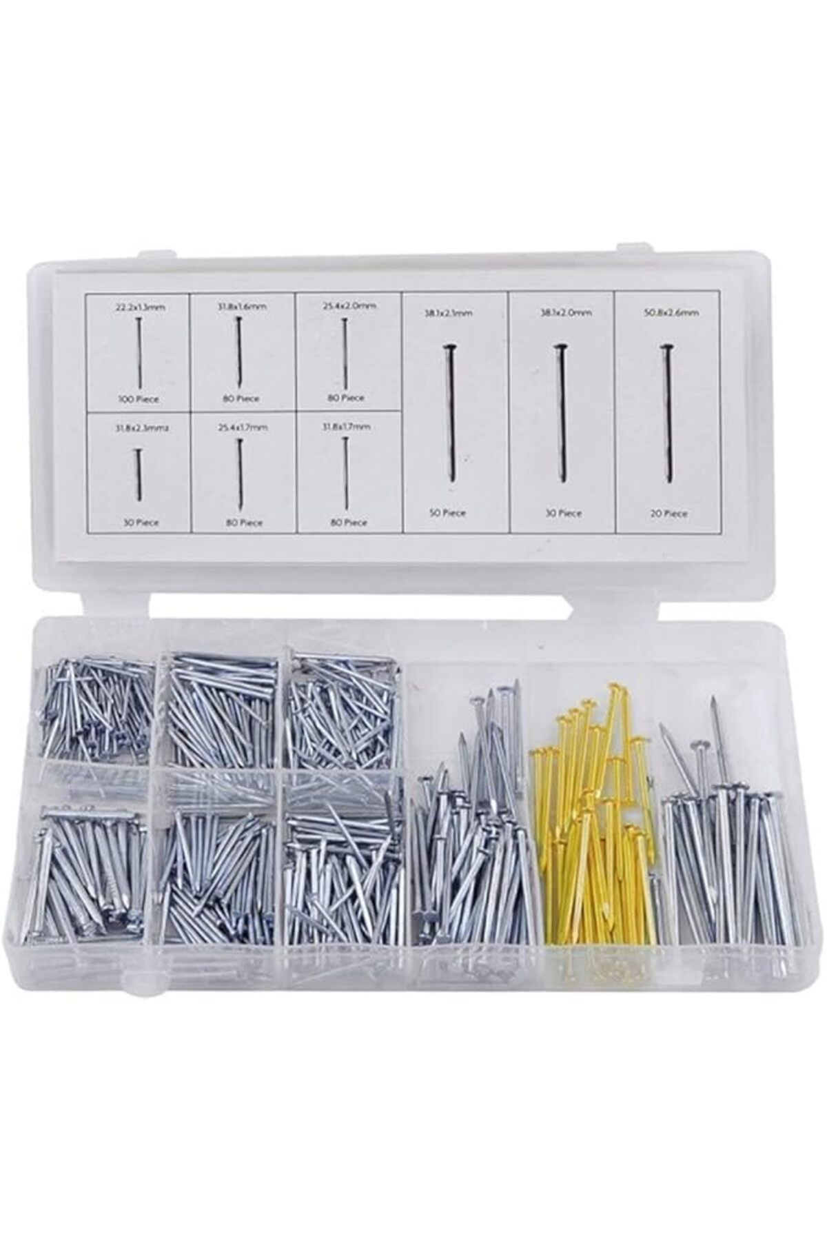 ShopZum 61293 550 Pc Nail Assortment