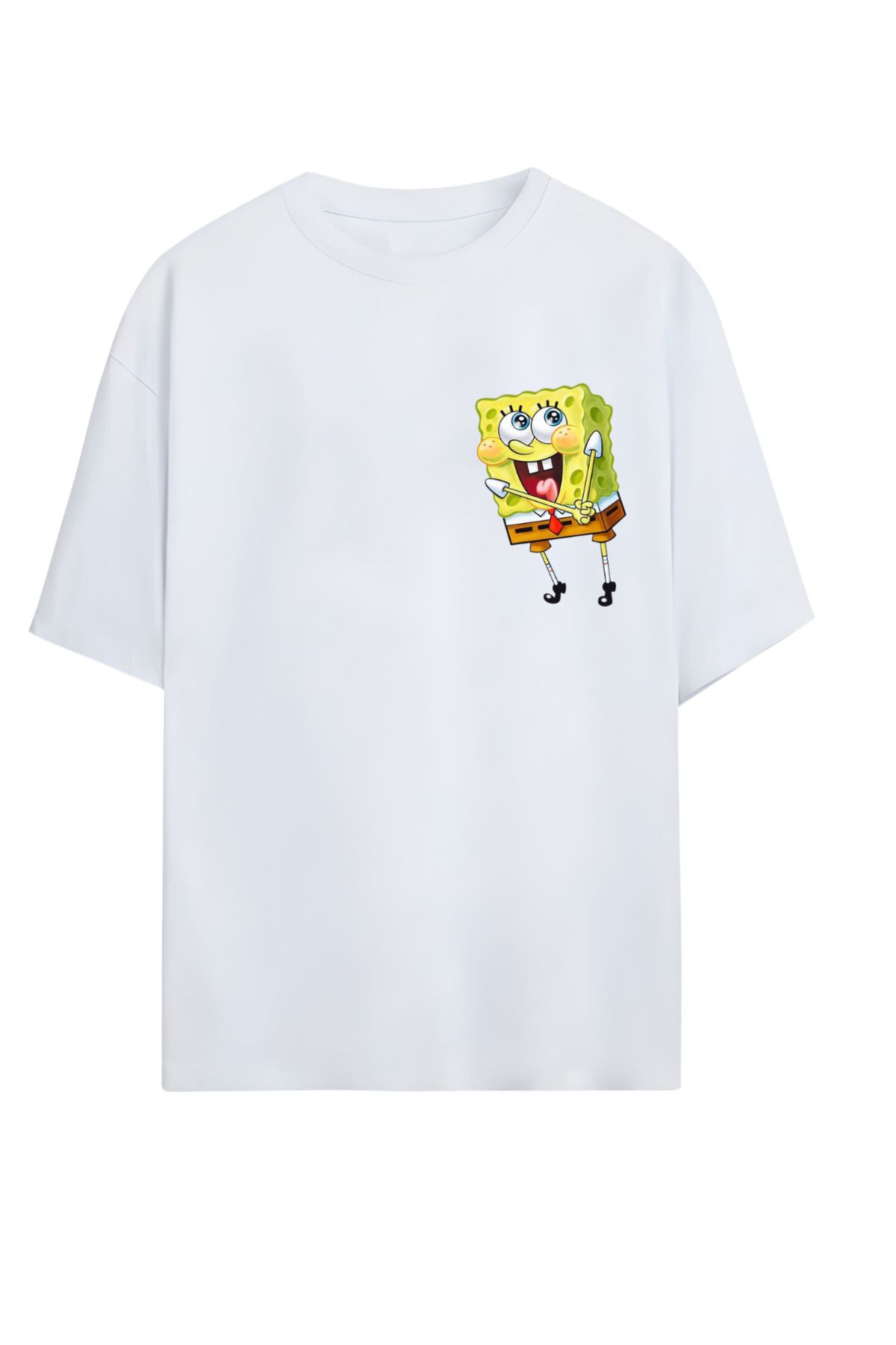 MAGORS GraffTee %100 Organik Pamuk Bisiklet Yaka Illustrasyon Baskılı Özel Tasarım T-shirt