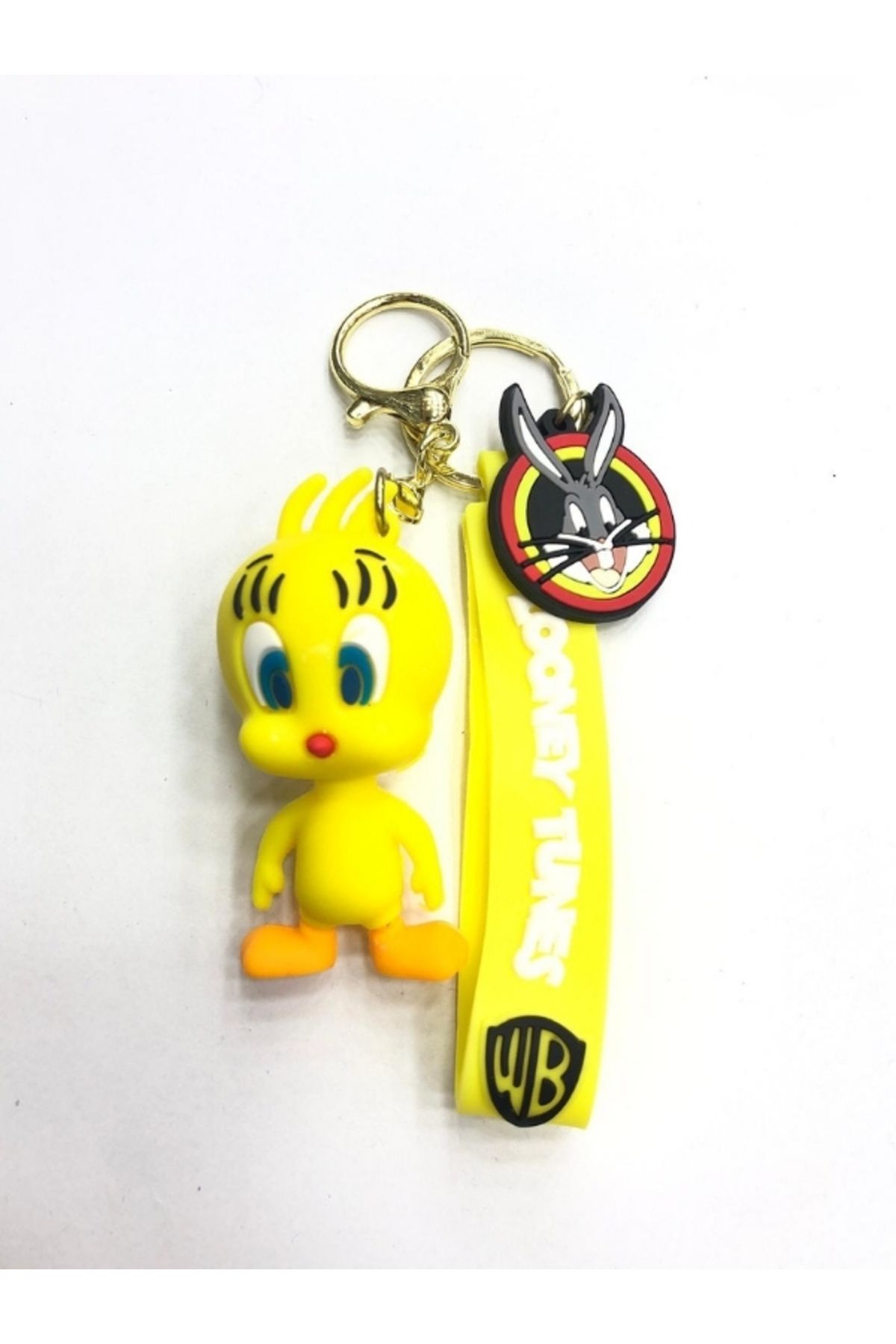 uğurlu dükkan 3D Tweety Silikon Anahtarlık