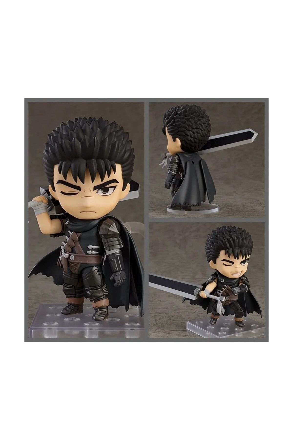 ANIME Berserk Guts Figür 12 cm Guts Chibi Figür
