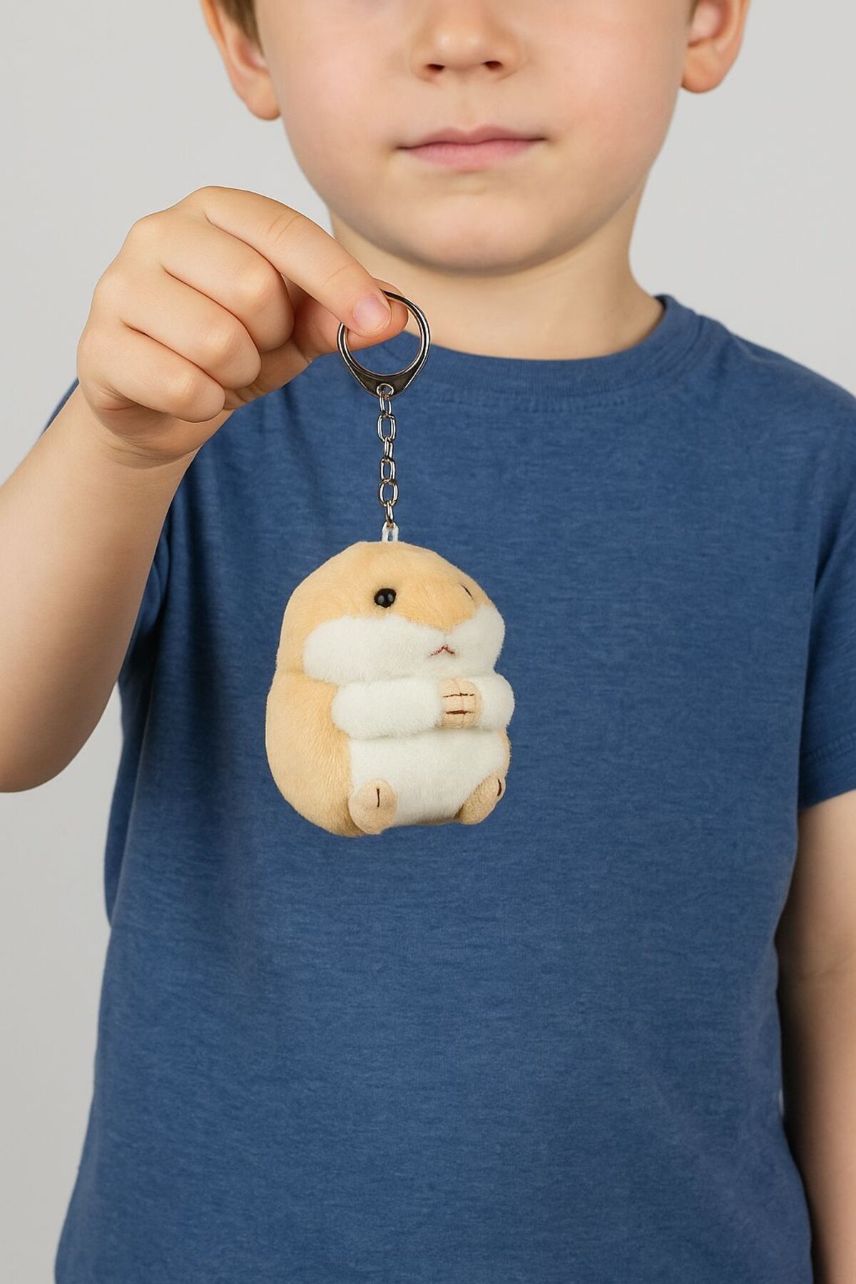 NORELİA "Sevimli Hamster Peluş Anahtarlık Yumuşak Dolgulu Çanta ve Araba Aksesuarı"