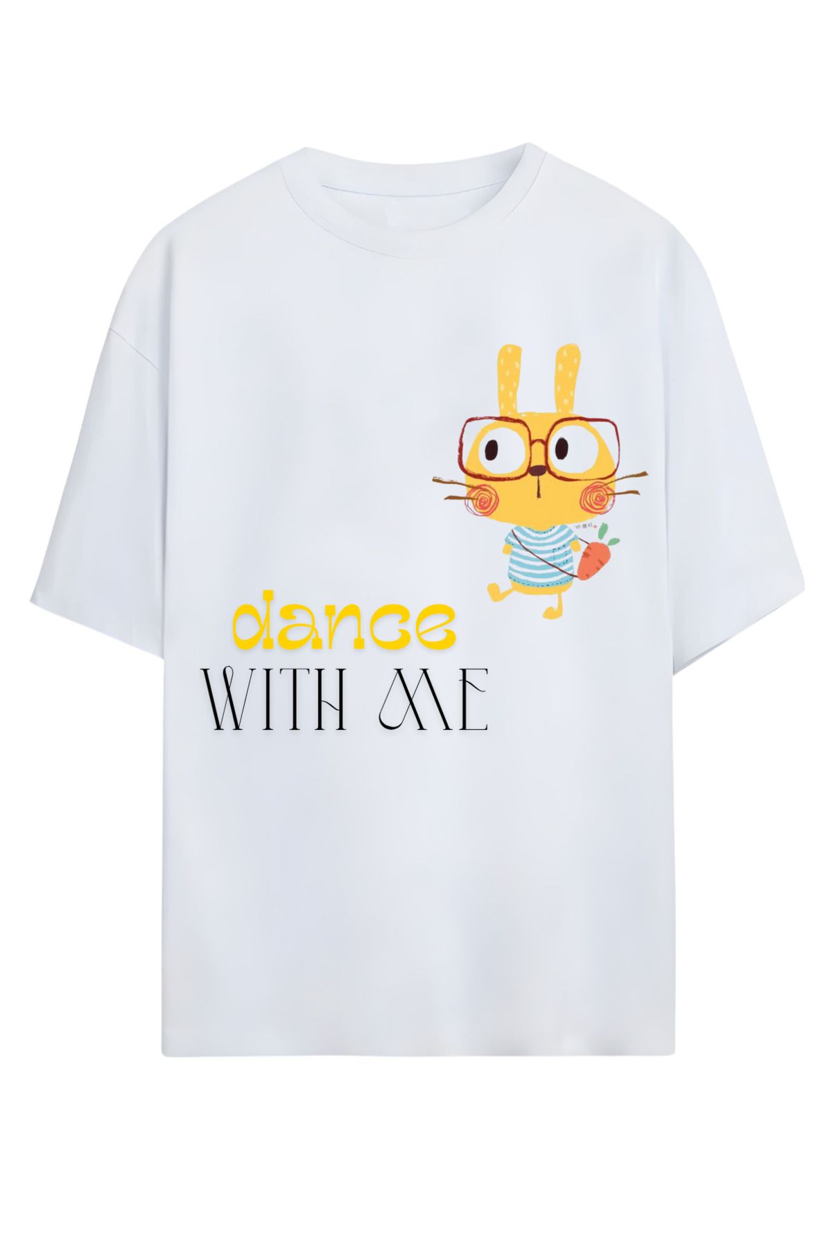 MAGORS GraffTee %100 Organik Pamuk Bisiklet Yaka Illustrasyon Baskılı Özel Tasarım T-shirt