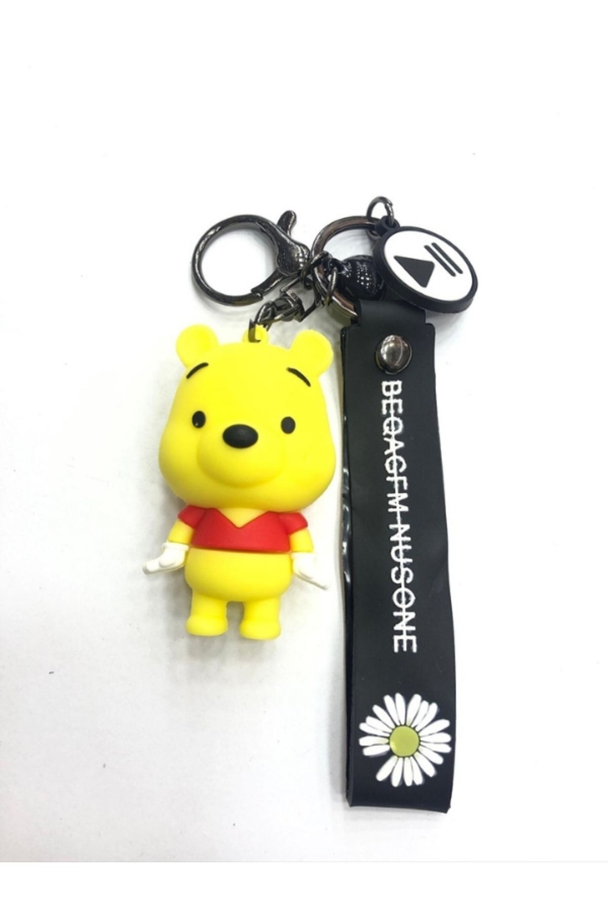 uğurlu dükkan 3D Winnie The Pooh Silikon Anahtarlık