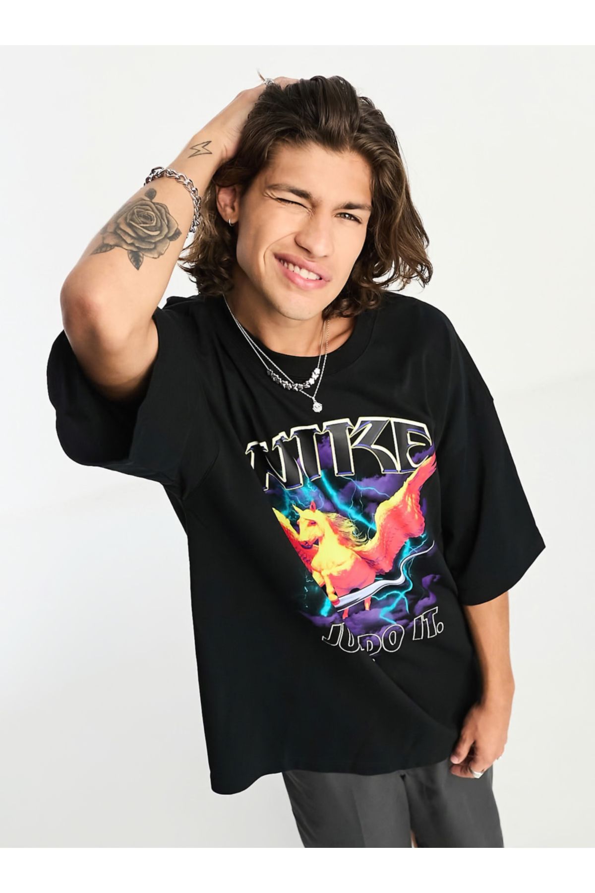 Nike Epic Pegasus Erkek Extra Oversize Tshirt