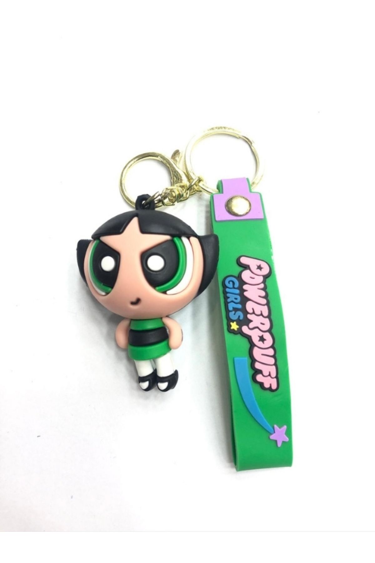 uğurlu dükkan 3D Buttercup P.Puff Silikon Anahtarlık