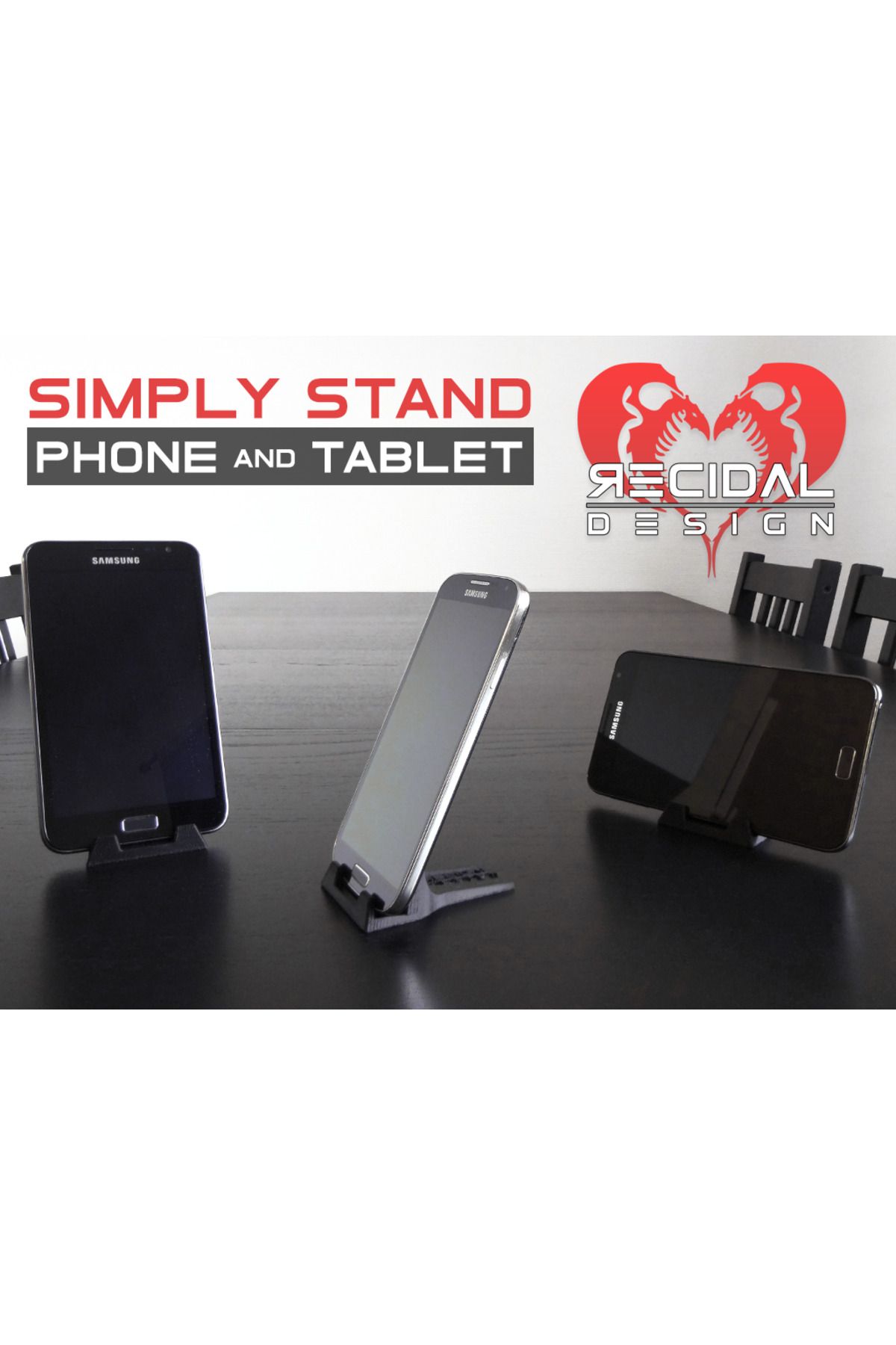 talaşoğlu Simply Stand (telefon ve tablet için) - recidal tasarımı