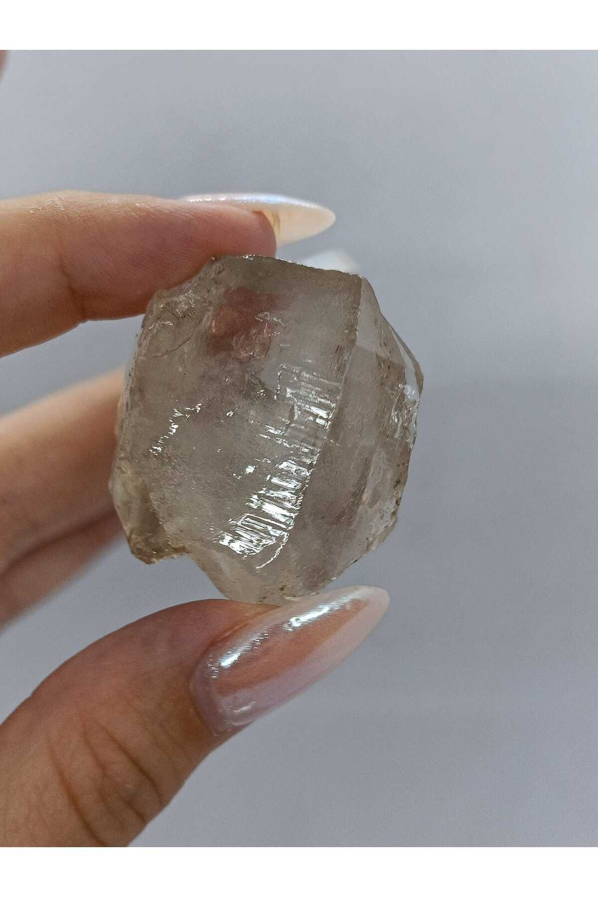 Elioure Beyaz Kristal Kuvars Doğaltaş Kütle, doğal enerji ve şifa kaynağı