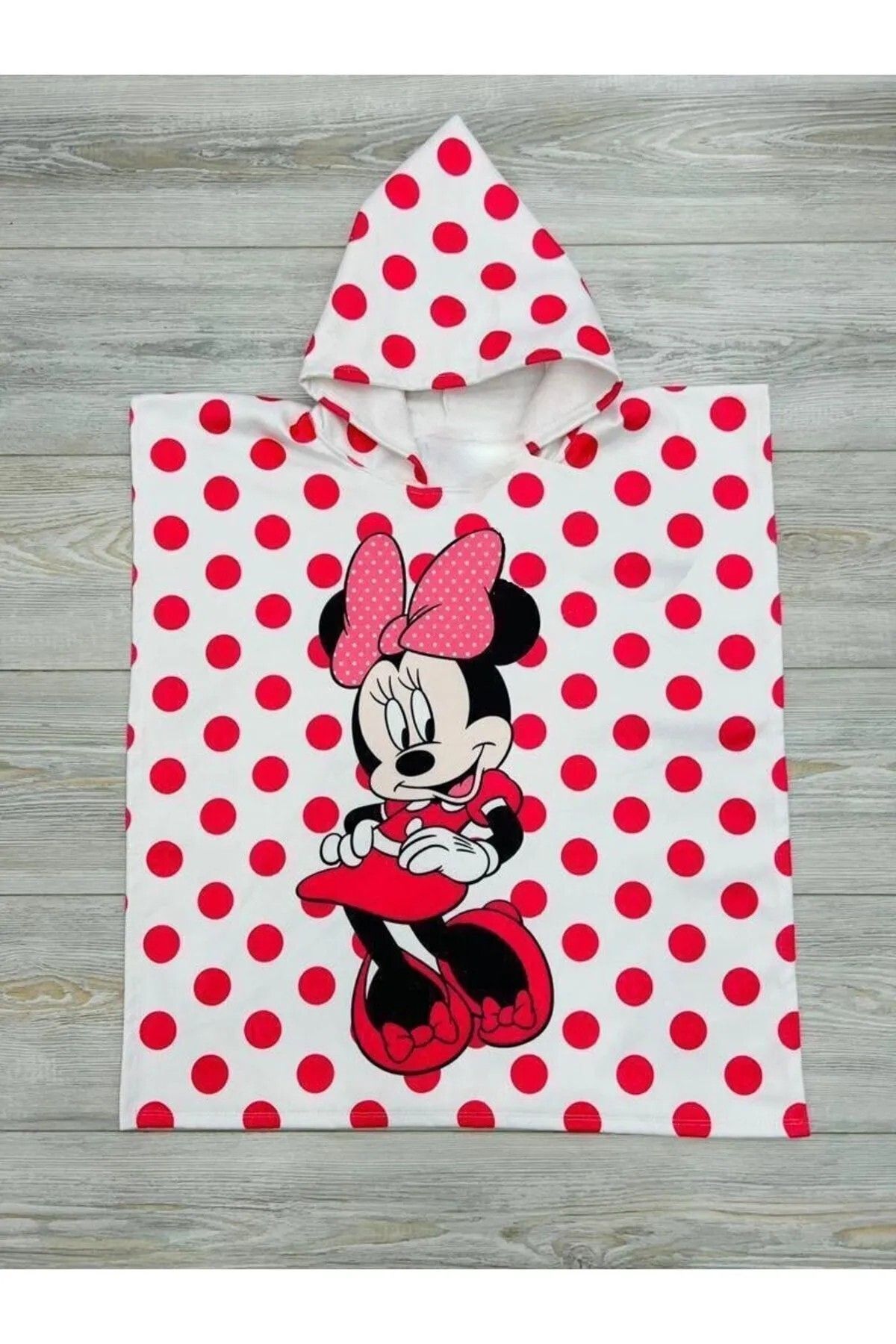 Kamber Kids Kız Çocuk Panço Deniz Havlusu