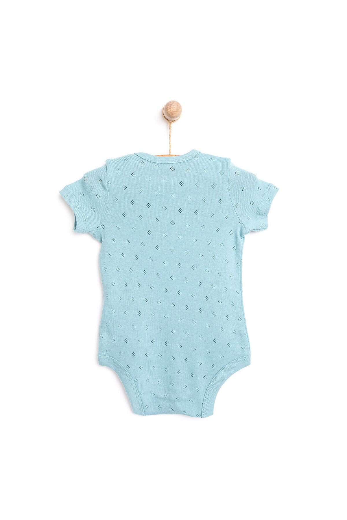 ebebek Hello Baby HelloBaby Jakarlı Kısa Kol Body fotoğrafı 2 (önizleme)