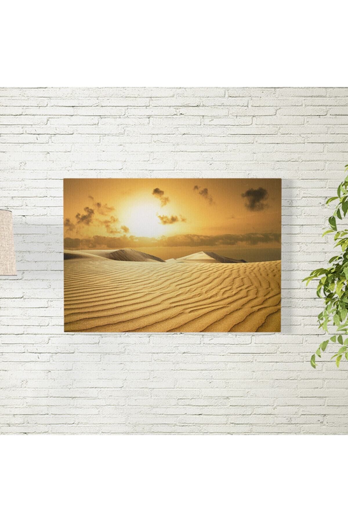 Elioure 35x50 cm Çöl Temalı Güzel Duvar Posteri