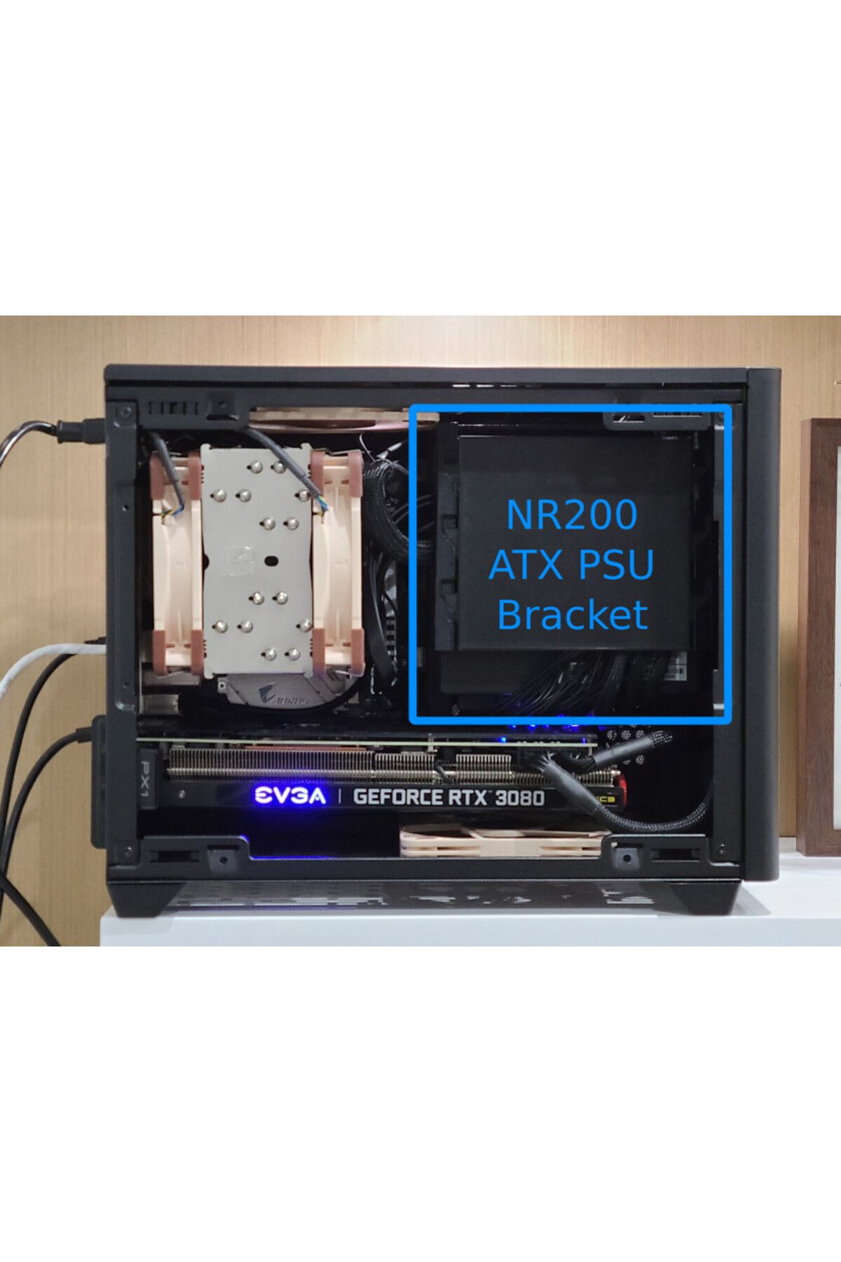 Vision Craft NR200 ATX PSU Braketi