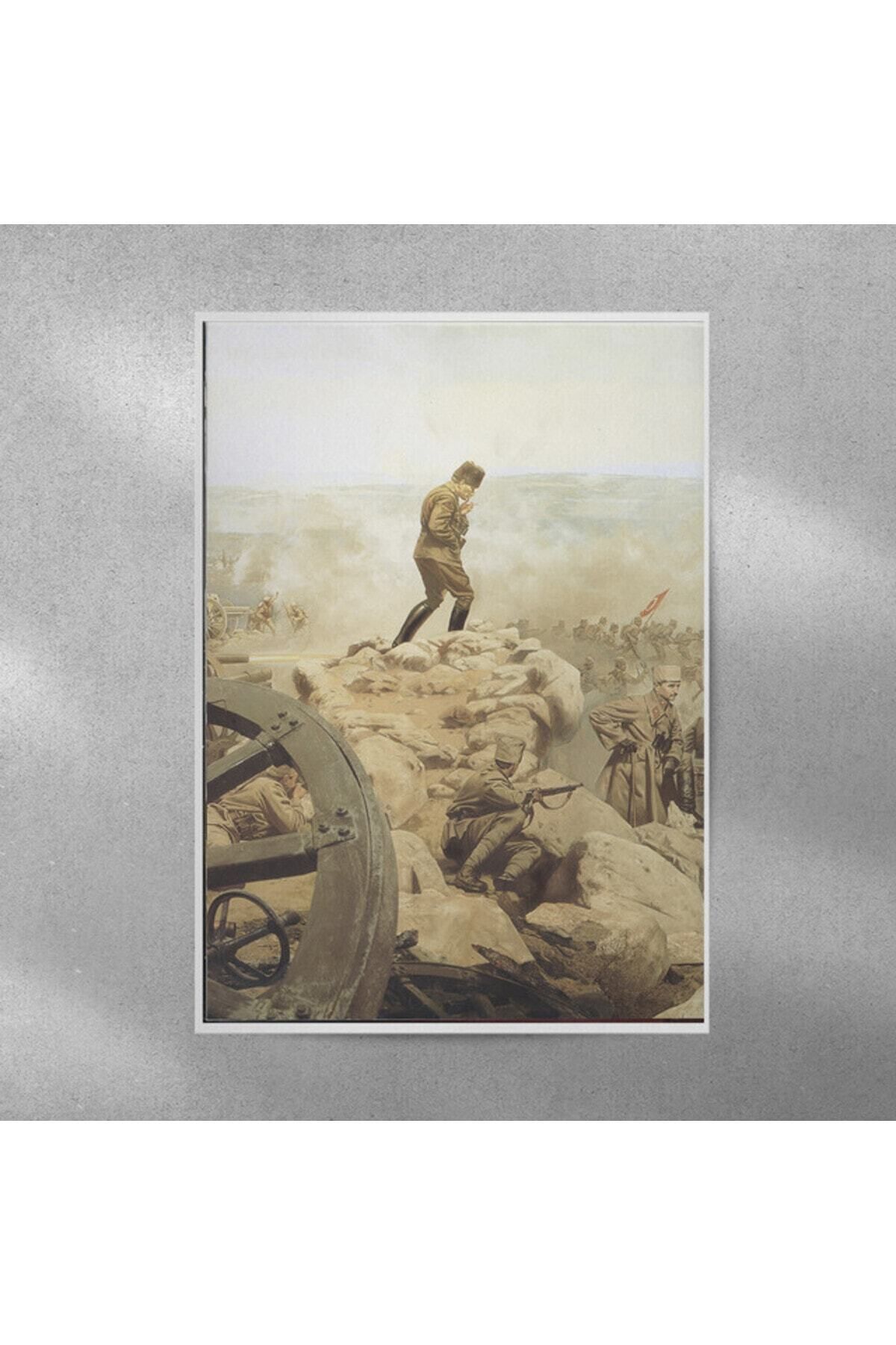 Elioure 35x50 cm Atatürk Temalı Poster - Şık ve Estetik Dekorasyon Parçası