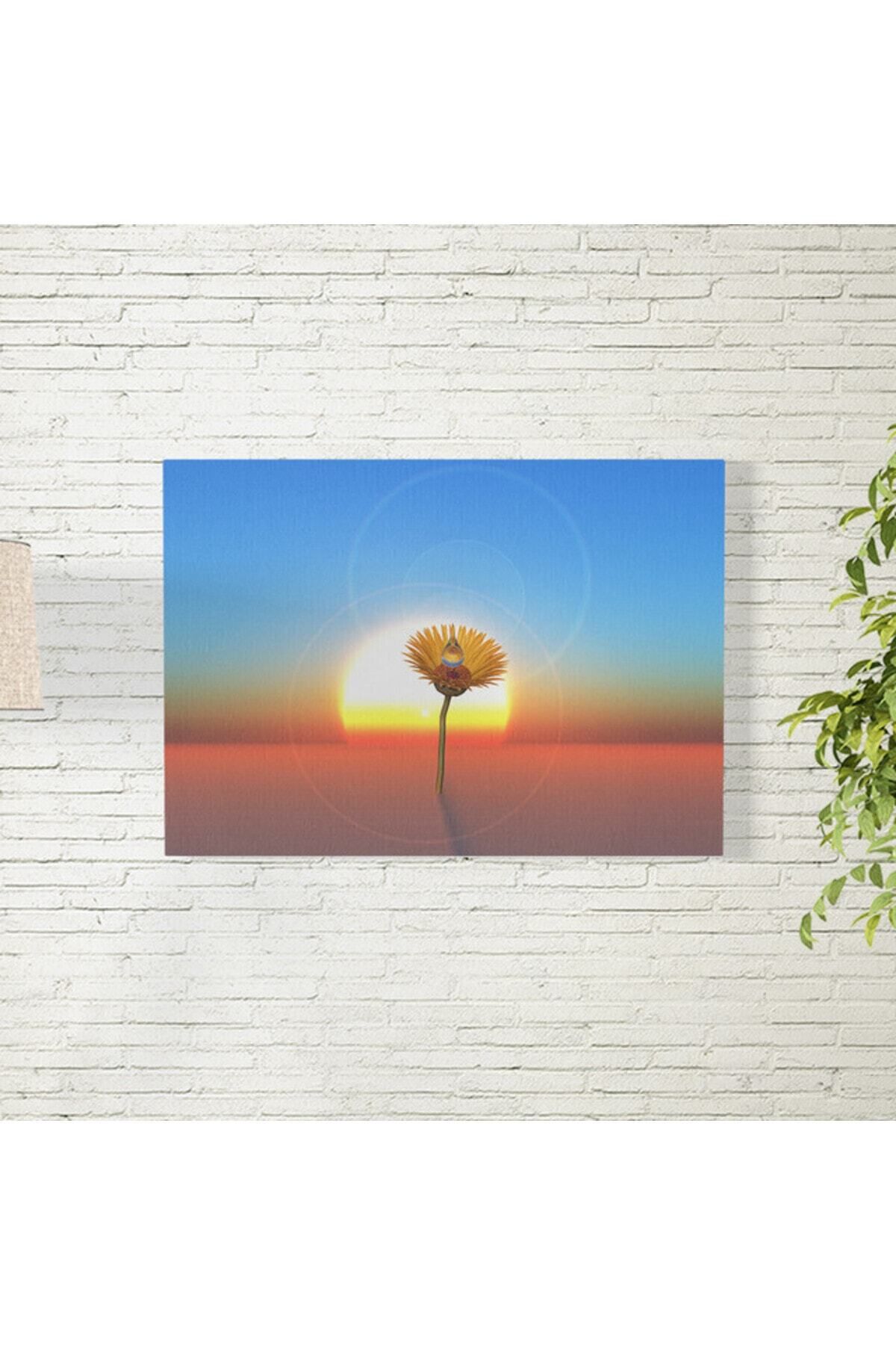 Elioure Gün Batımı Temalı Duvar Posteri 35x50 cm, Şık ve Huzurlu Dekorasyon Parçası